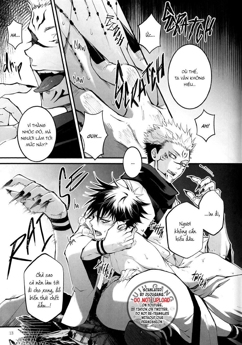 Ryoumen Sukuna x Fushiguro Megumi Chapter 4 - Trang 2