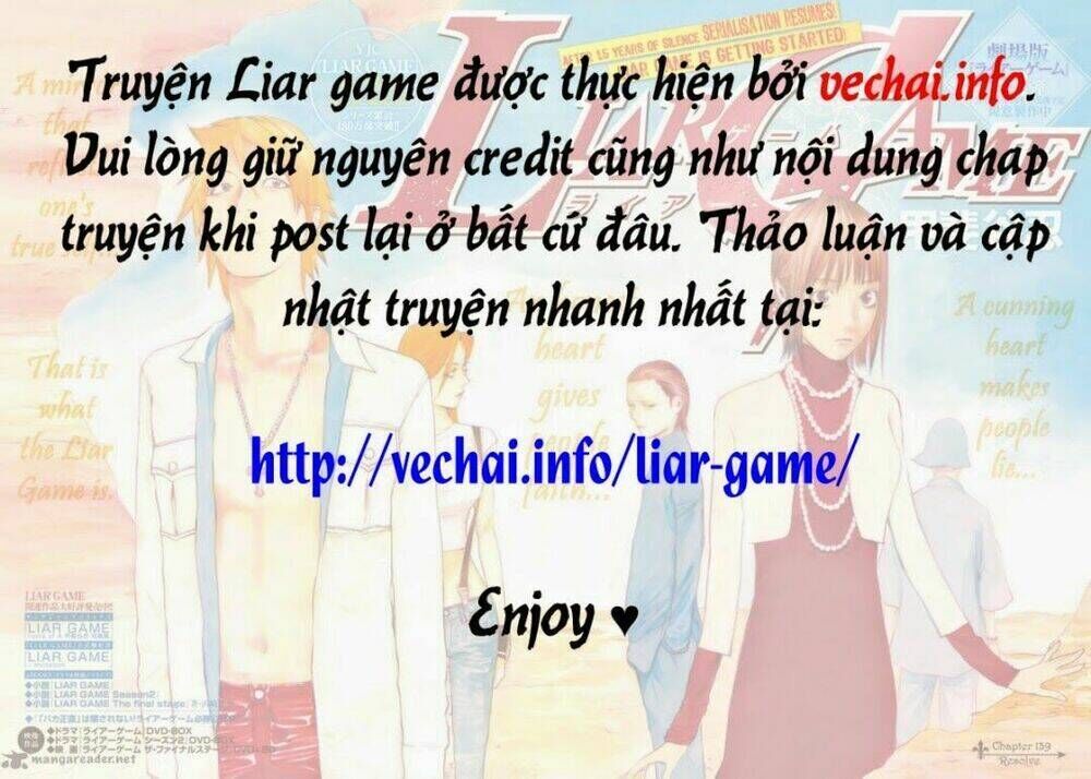 Liar Game Chapter 171 - Next Chapter 172