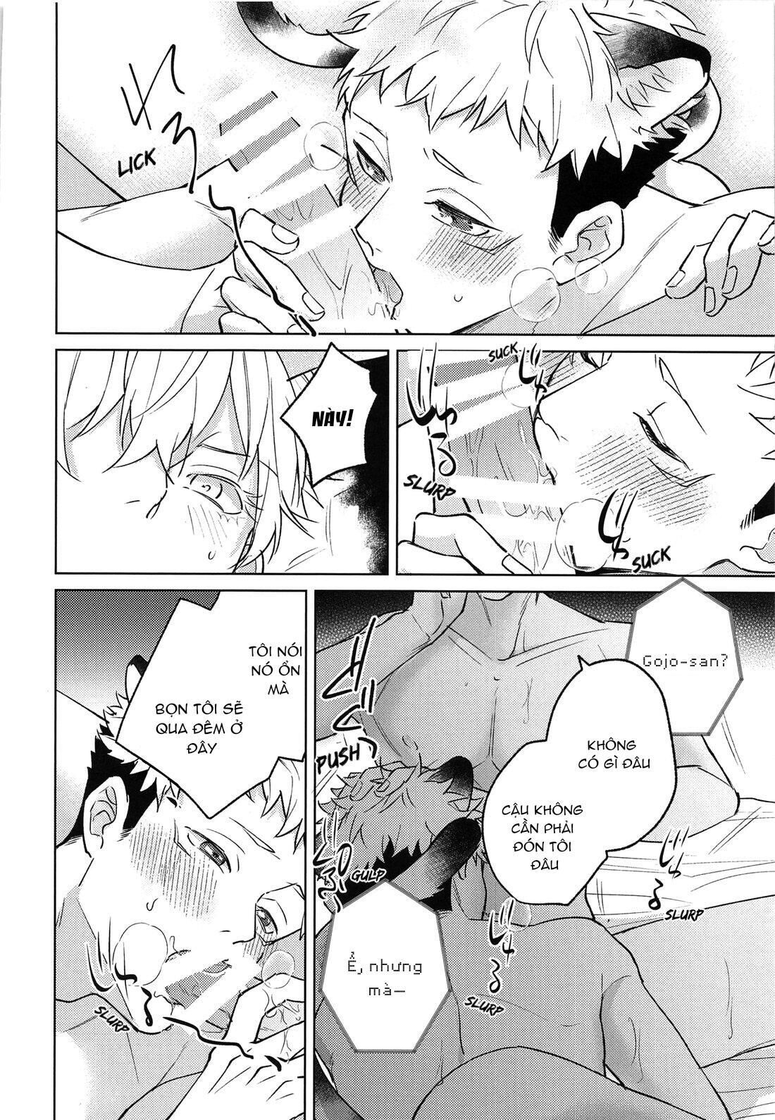 doujinshi tổng hợp Chapter 11 Gojo x Yuuji - Next Chapter 12