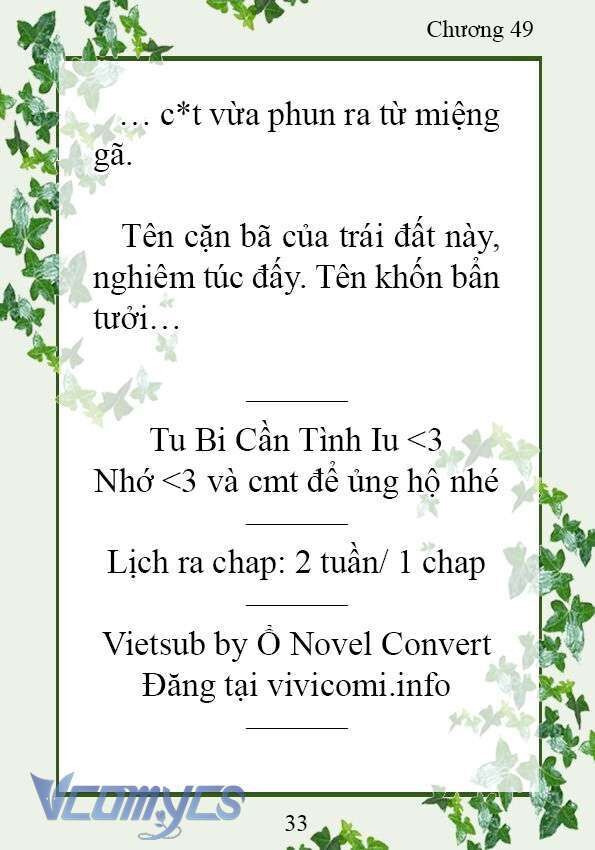 [Novel] Trở Thành Em Gái Của Nam Chính Tiểu Thuyết Đam Mỹ Chap 49 - Trang 2