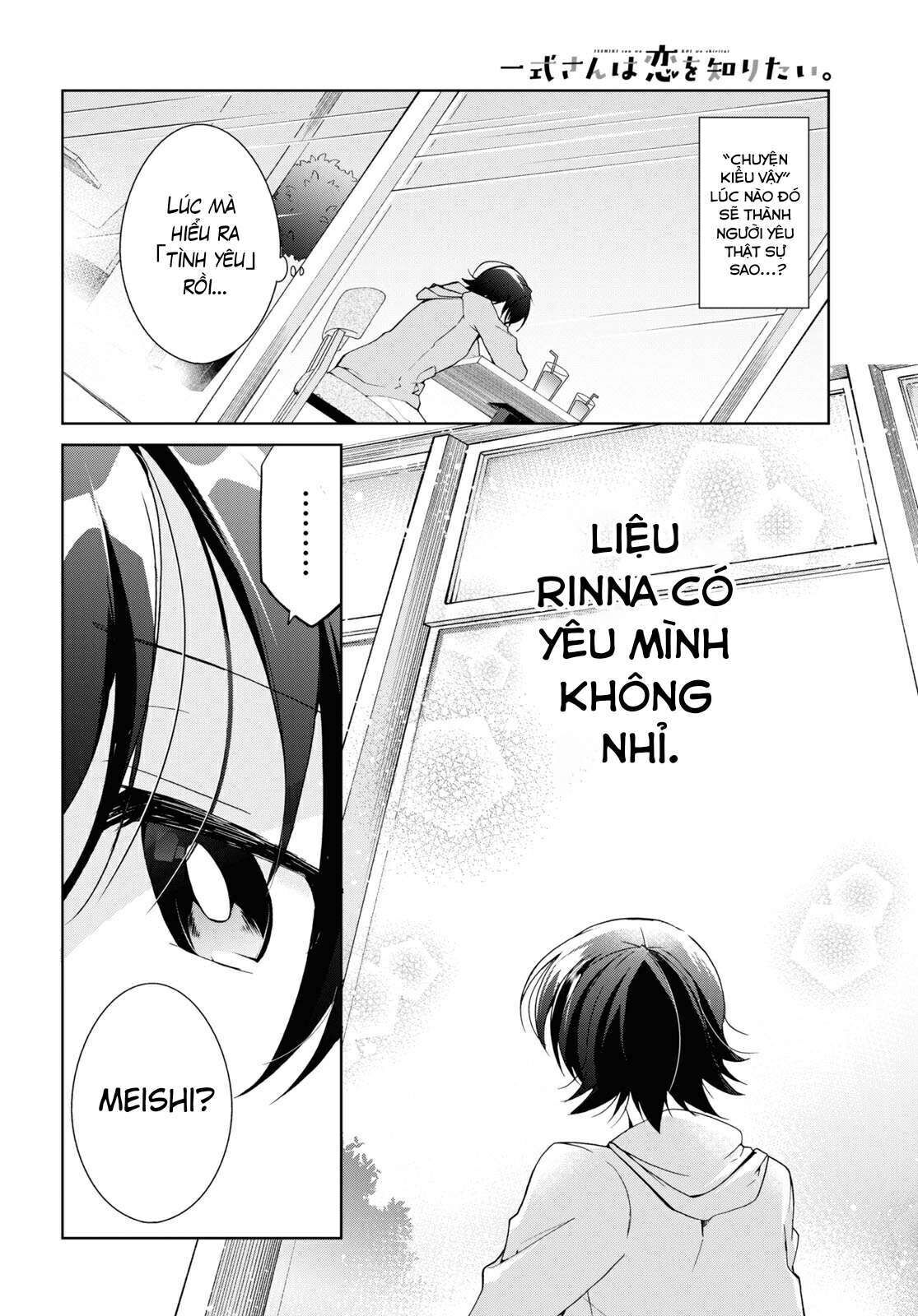 Isshiki-san muốn biết yêu là gì Chapter 10 - Trang 2