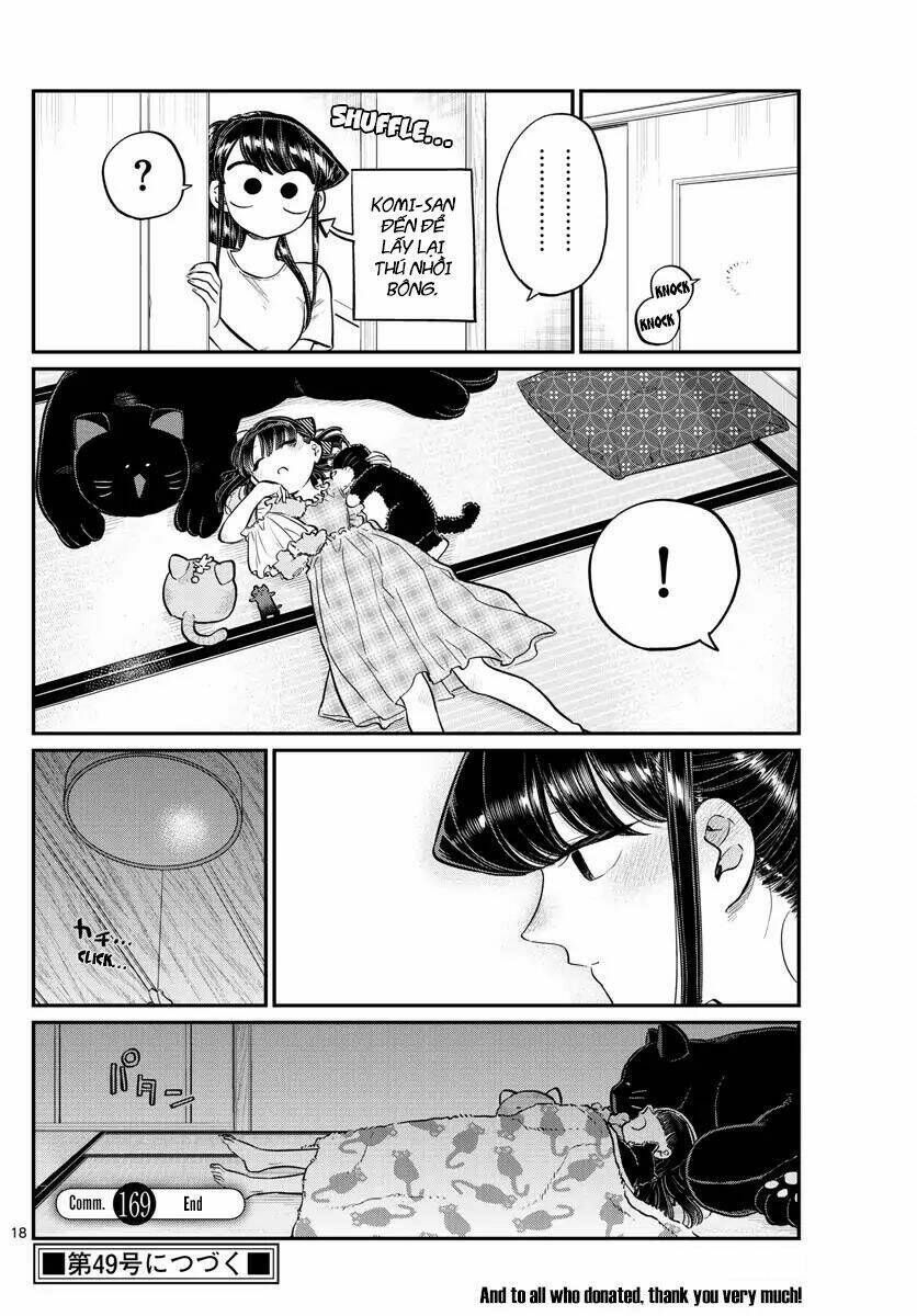 komi không thể giao tiếp chapter 169: - chơi với búp bê - Trang 2