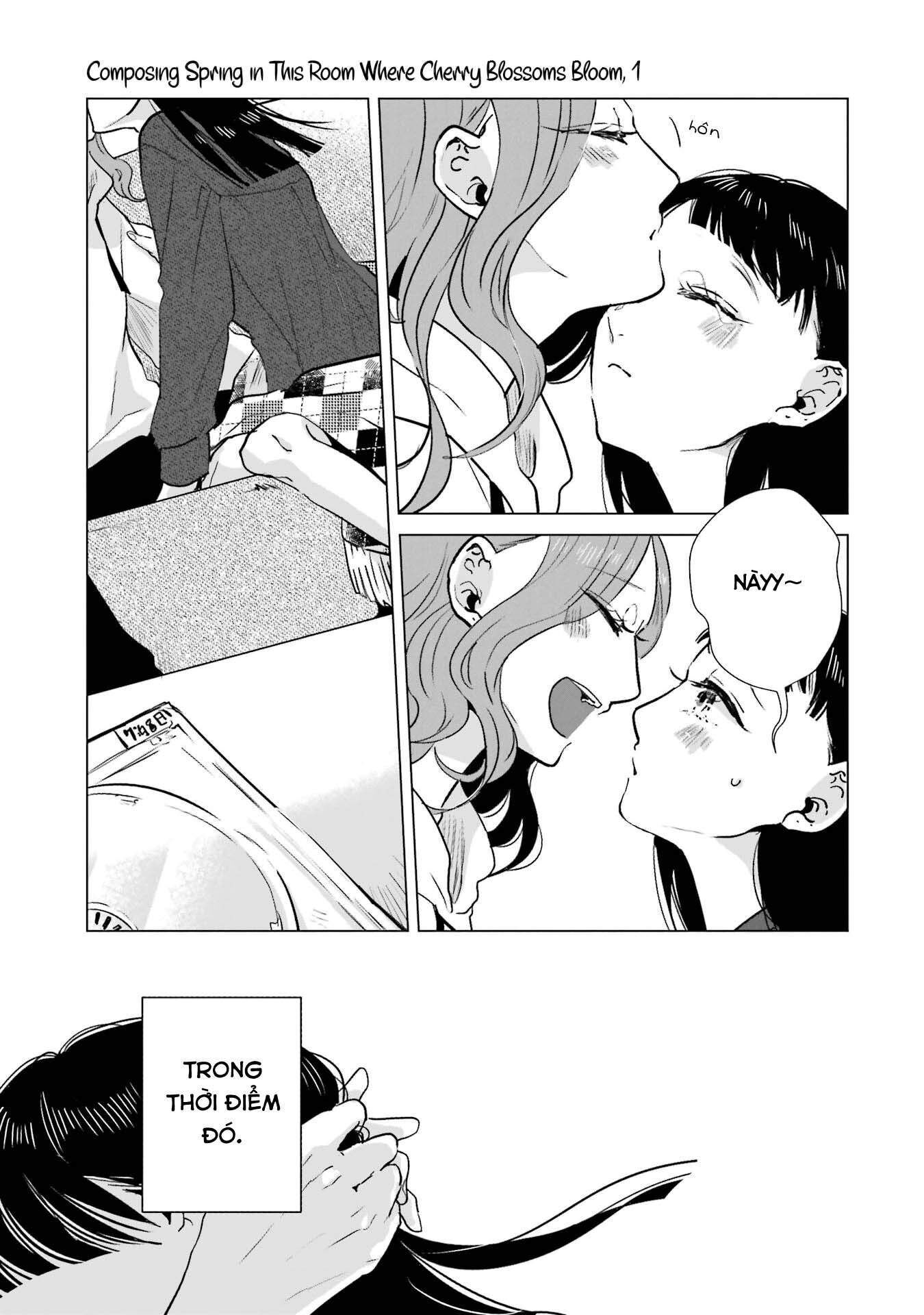 Haru Tsuzuru, Sakura Saku Kono Heya De Chapter 1 - Trang 2