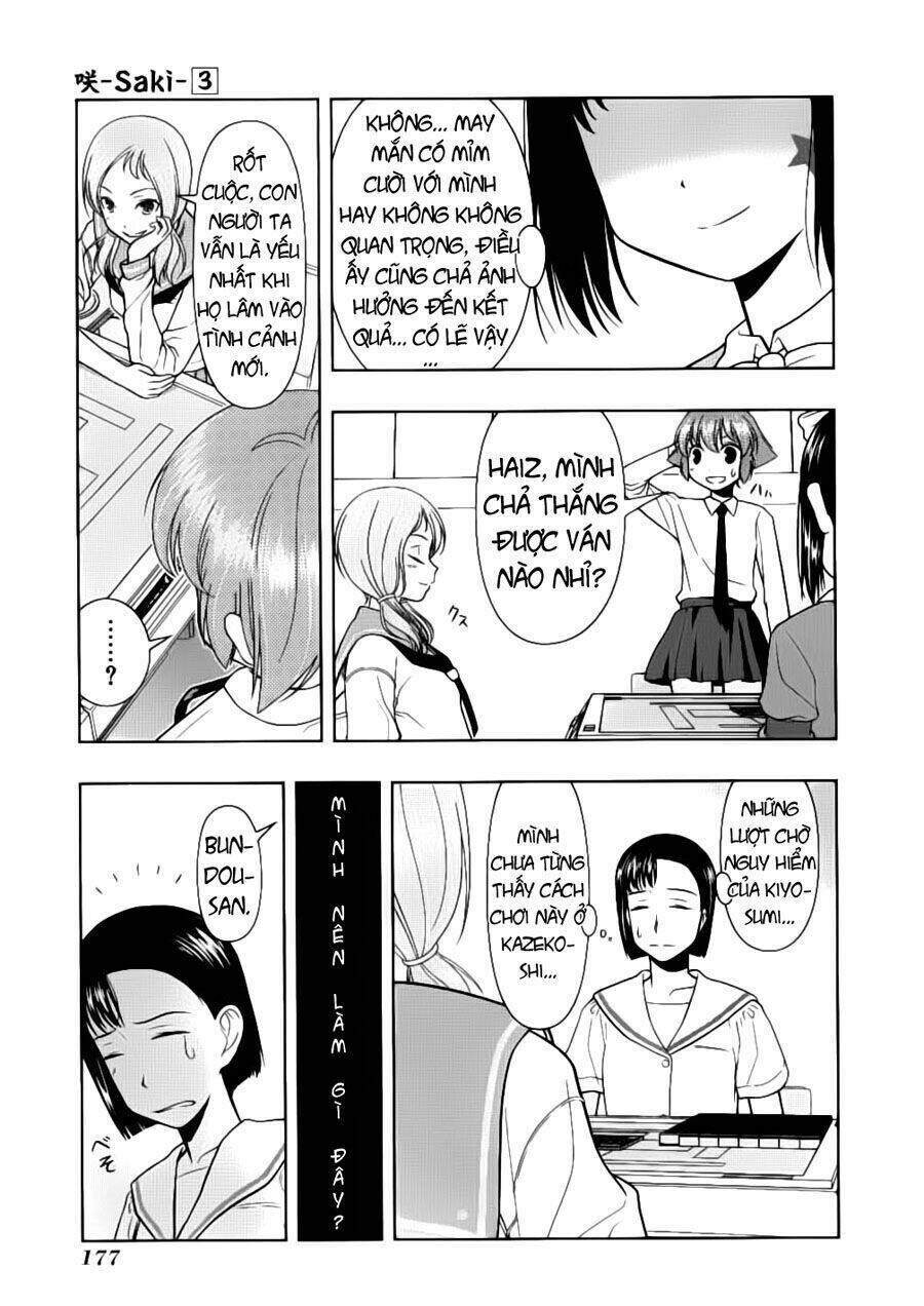 saki chapter 24: Đổi ngôi - Trang 2