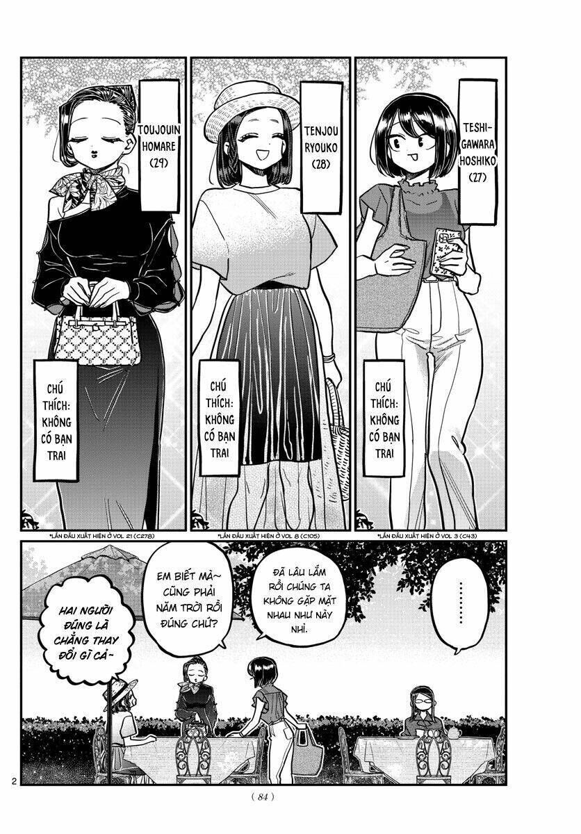 komi không thể giao tiếp chapter 367 - Trang 1