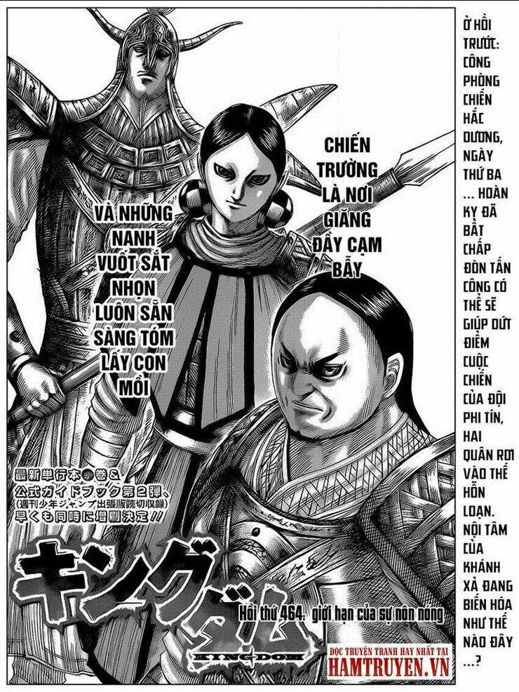 kingdom - vương giả thiên hạ chapter 464 - Next chapter 465