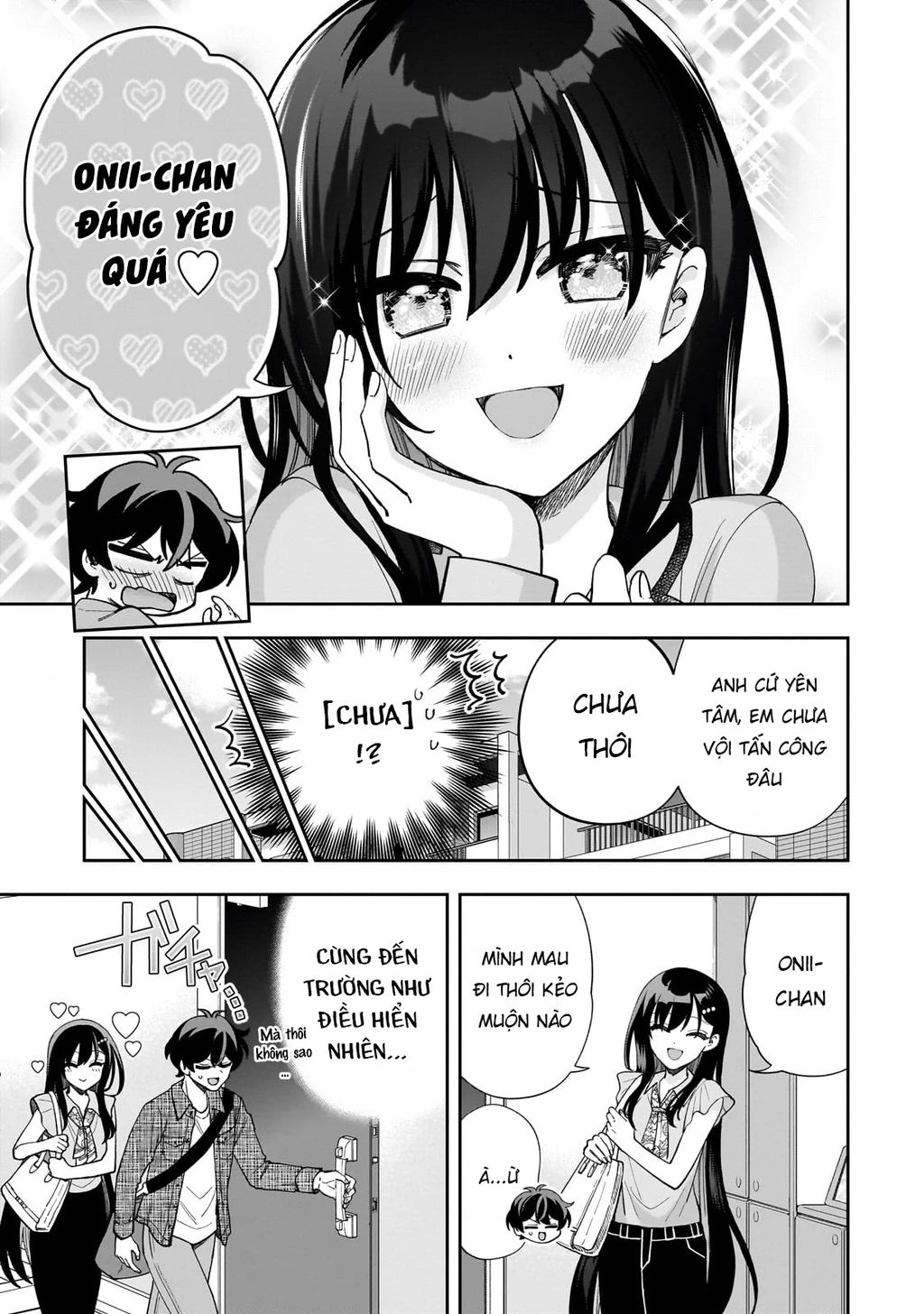 Net no "Oshi" to Real no "Oshi" ga Tonari ni Hikkoshite Kita Chapter 12 - Trang 1