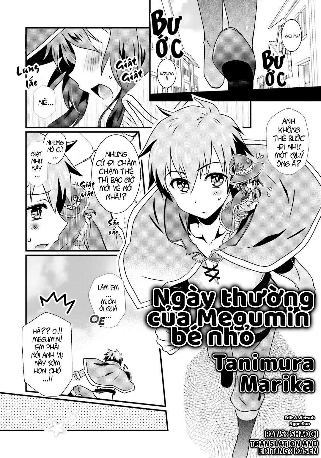 Kono Subarashii Sekai Ni Shukufuku Wo! Tuyển Tập Megumin Quyển 1 Chapter 6 - Trang 2