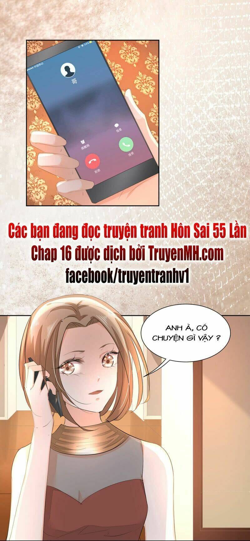 hôn sai 55 lần, nam thần cao lãnh ở sát vách chapter 16 - Trang 2