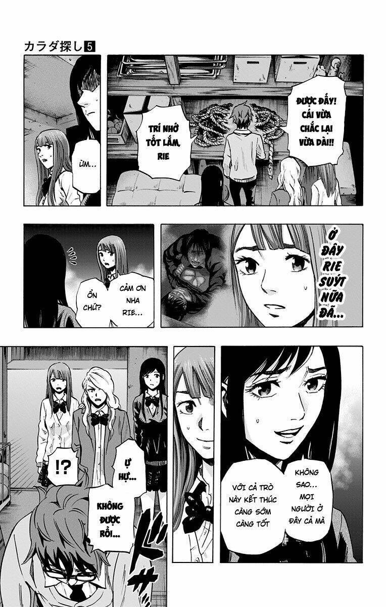 trò chơi tìm xác - karada sagashi chapter 38 - Trang 2