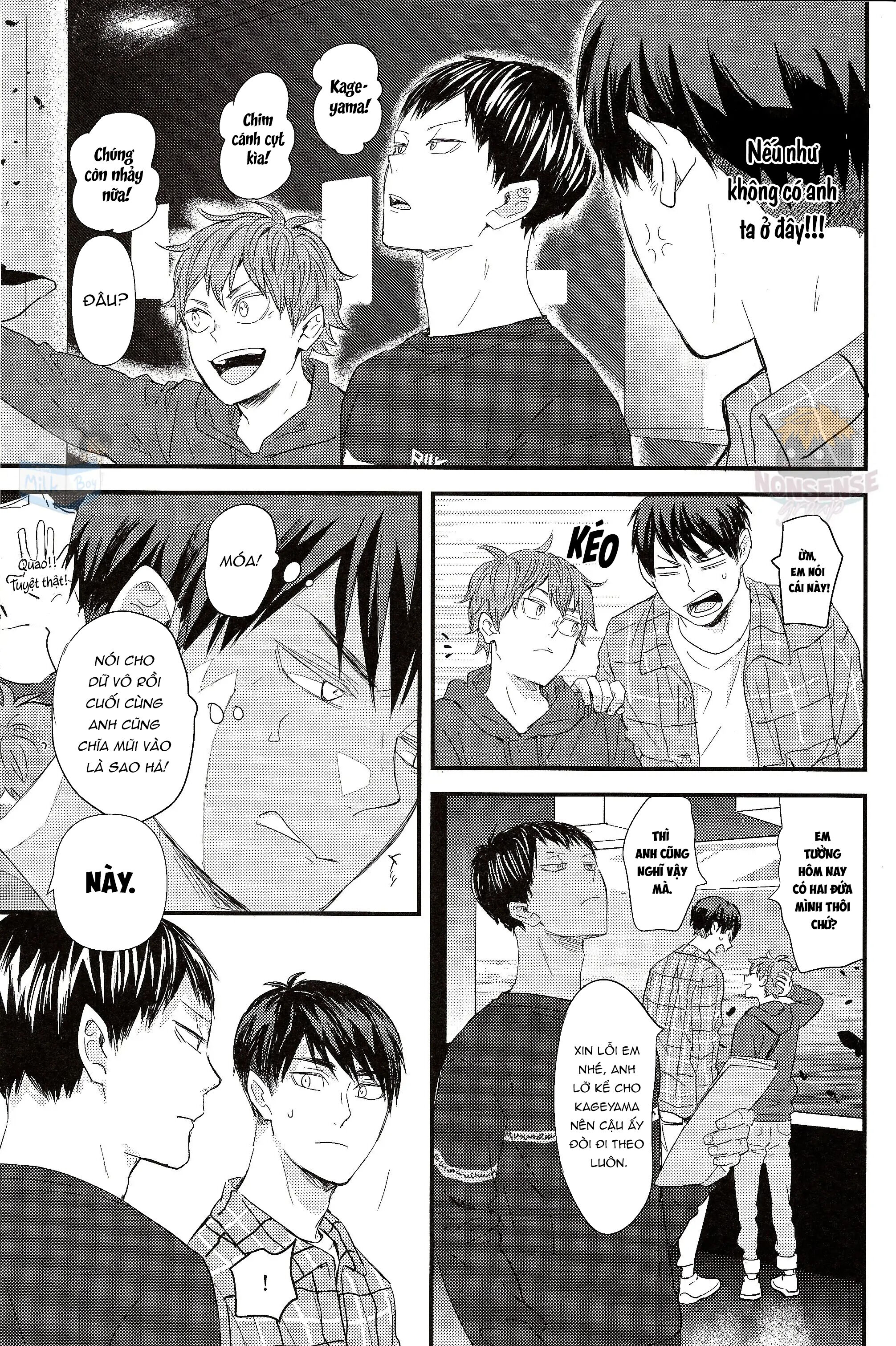 [KAGEHINA DOUJINSHI] - CÁ BƠI TRÊN TRỜI Chapter 2 - Trang 2