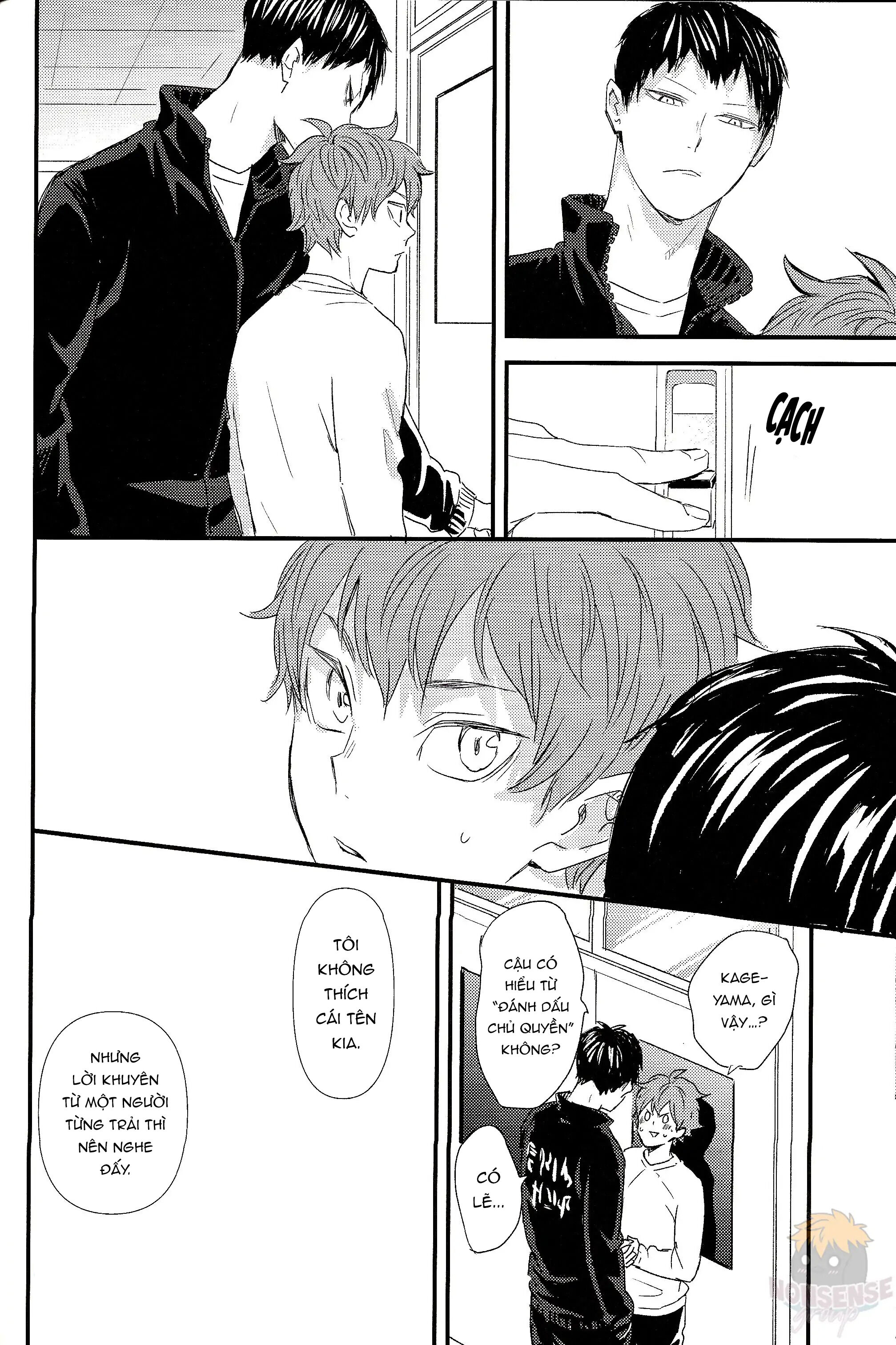 [KAGEHINA DOUJINSHI] - CÁ BƠI TRÊN TRỜI Chapter 2 - Trang 2