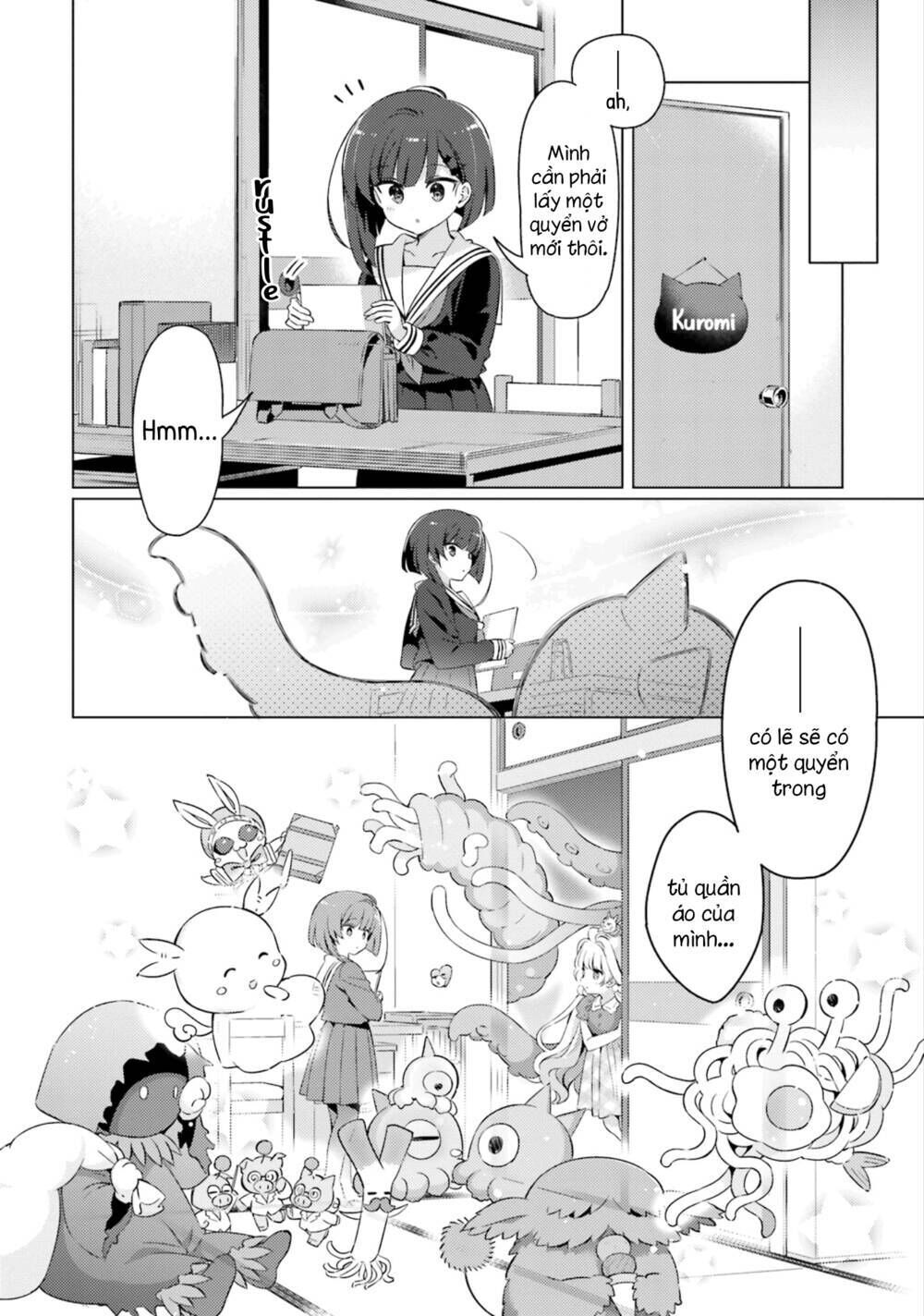 kuro-chan chi no oshiire ga tsukaenai riyuu chapter 24 - Trang 2