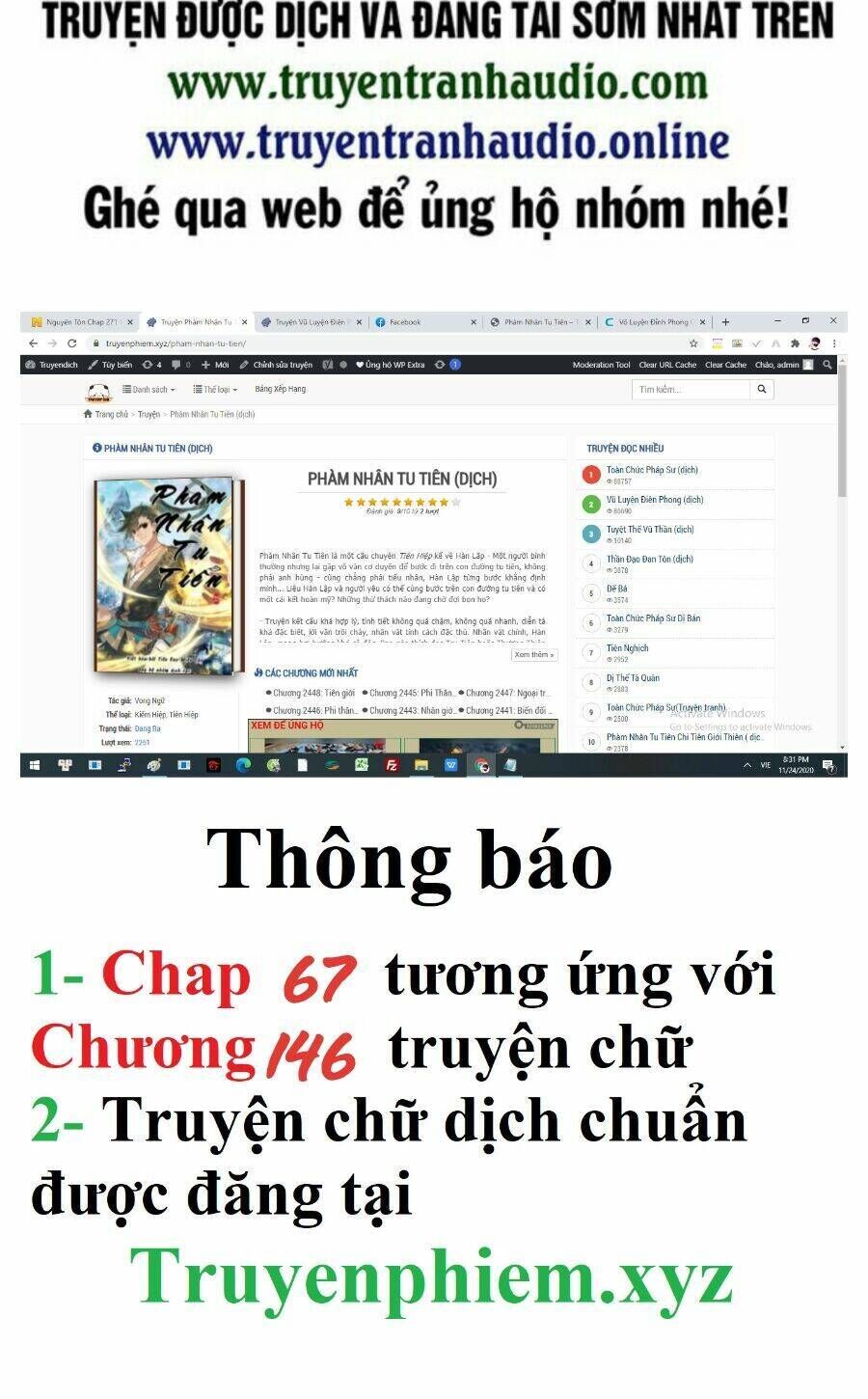 phàm nhân tu tiên chapter 67 - Trang 2