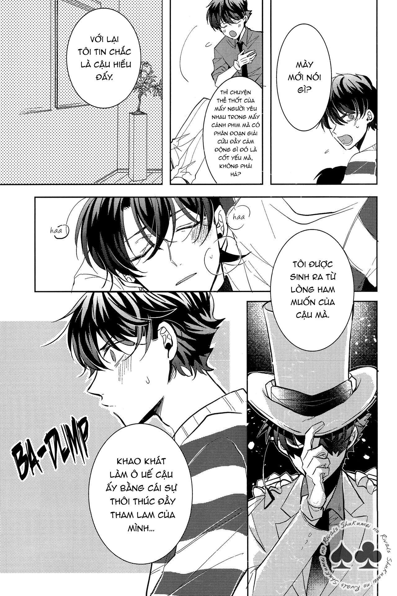 DJ Detective Conan Chapter 4 KidxShinichi - Trang 2