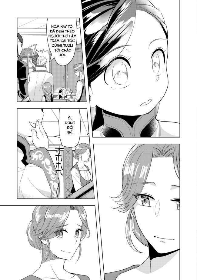 honzuki no gekokujou : dai 3-bu ryouchi ni hon o hirogeyou ! chapter 21: trưởng đền mục tí hon - Trang 2