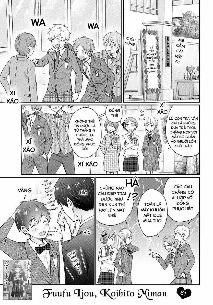 Fuufu Ijou, Koibito Miman Chapter 61 - Trang 2