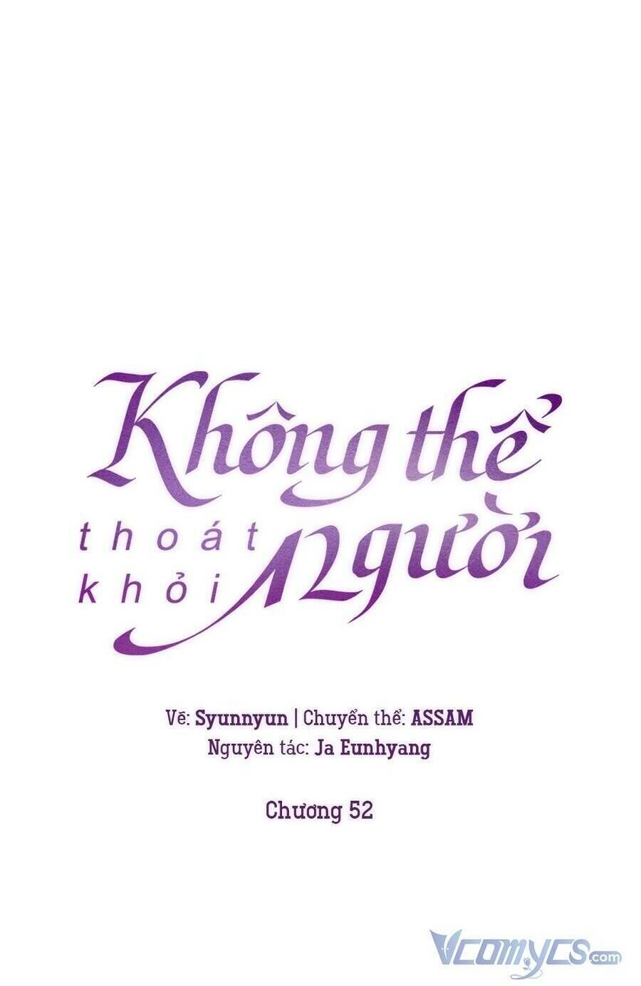 không thể thoát khỏi người chapter 52 - Next chapter 53