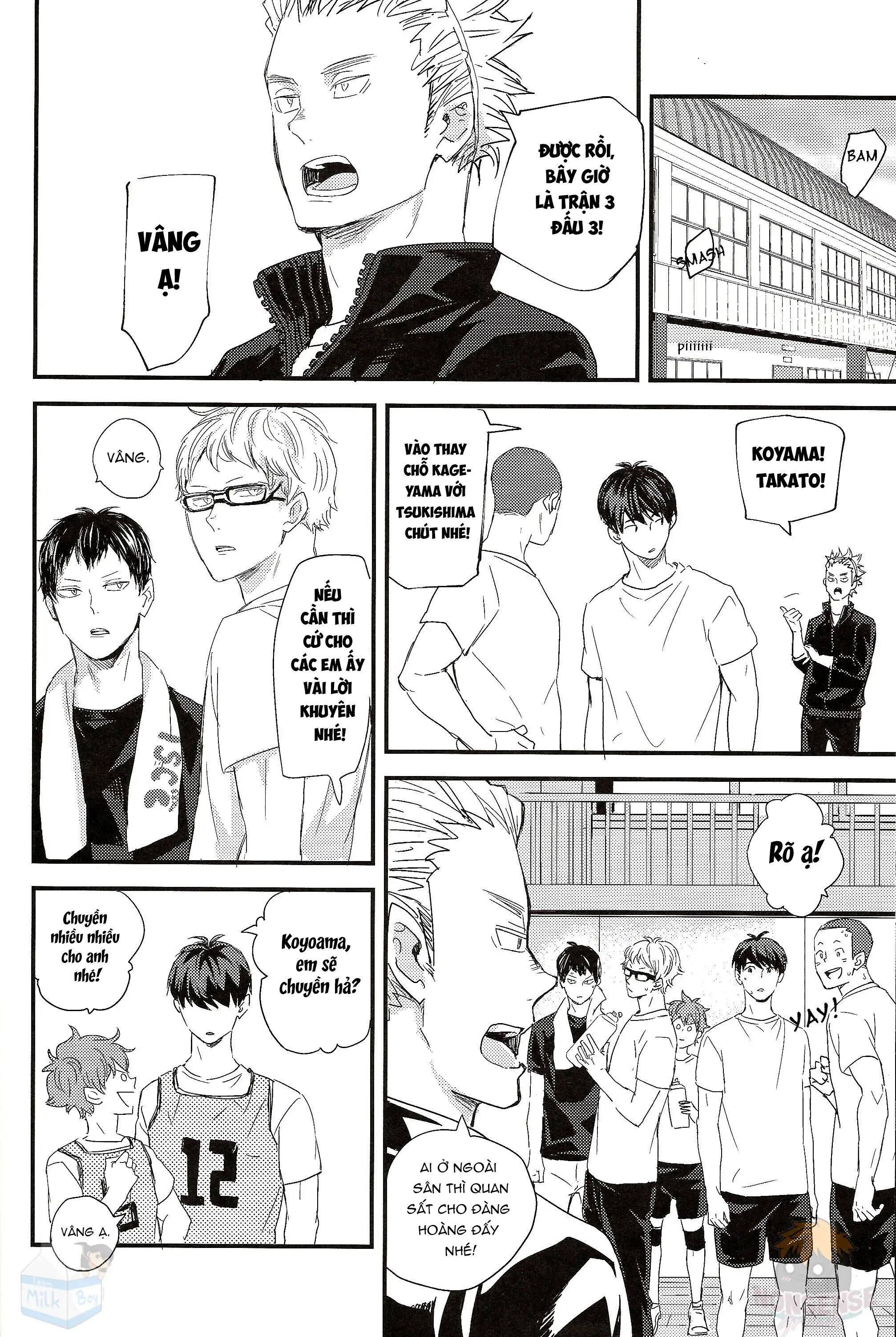 [KAGEHINA DOUJINSHI] - CÁ BƠI TRÊN TRỜI Chapter 2 - Trang 2