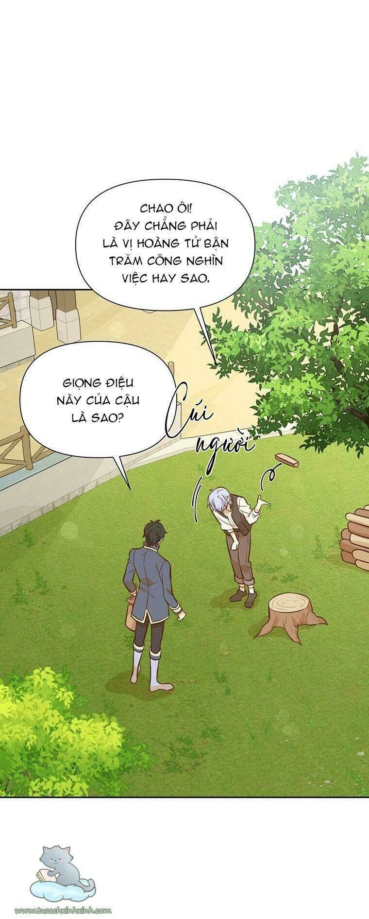 yêu tôi đi, dù sao ngài cũng chỉ là nhân vật phụ chapter 41 - Trang 2