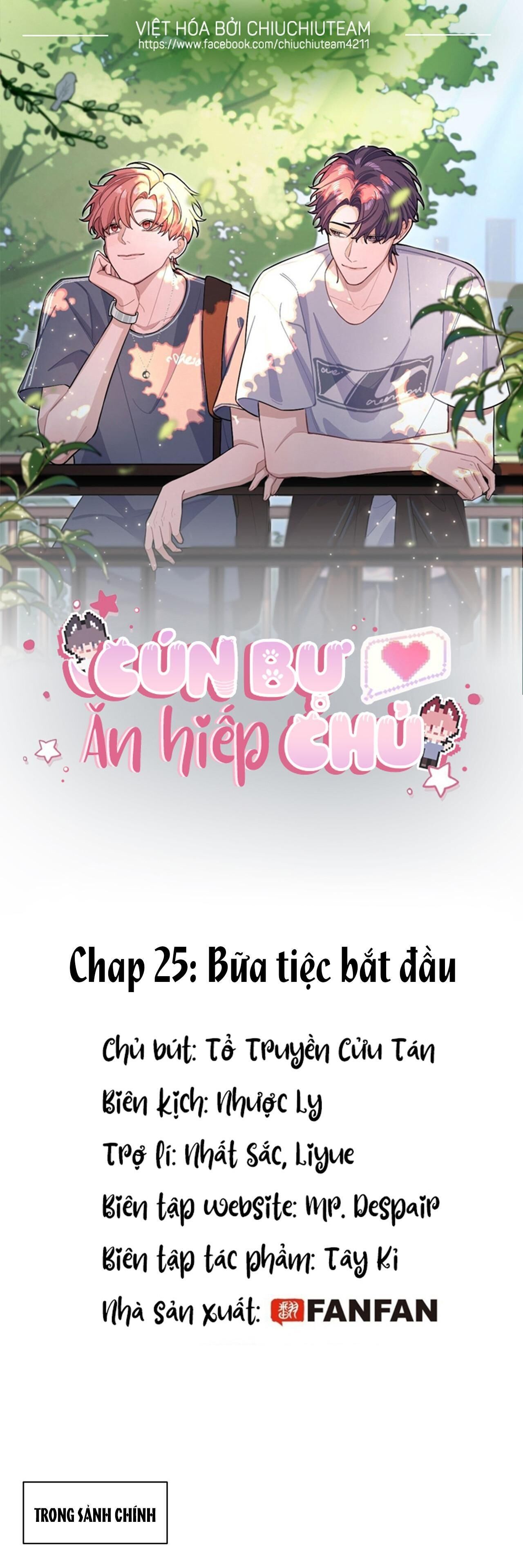 cún bự ăn hiếp chủ Chapter 25 - Next Chapter 25.1