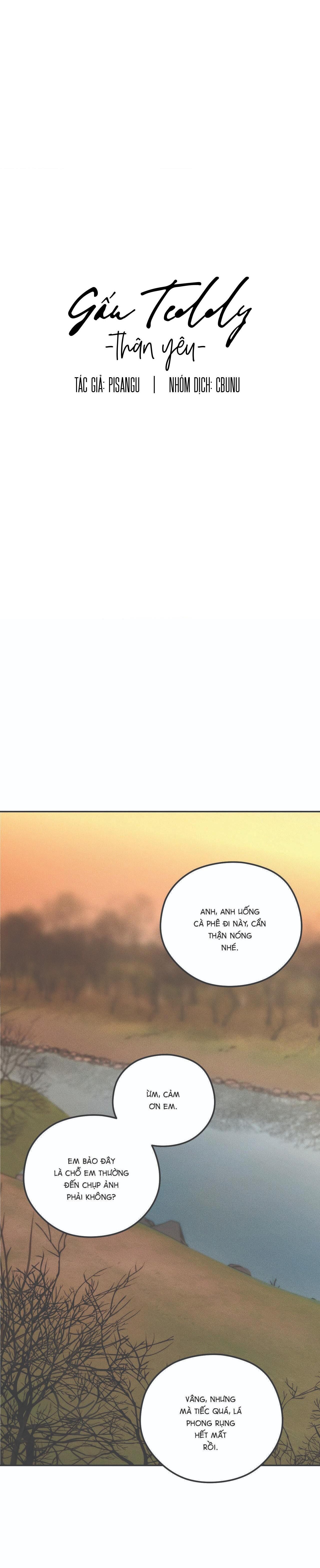 (Cbunu) Gấu Teddy Thân Yêu Chapter 14 - Trang 2