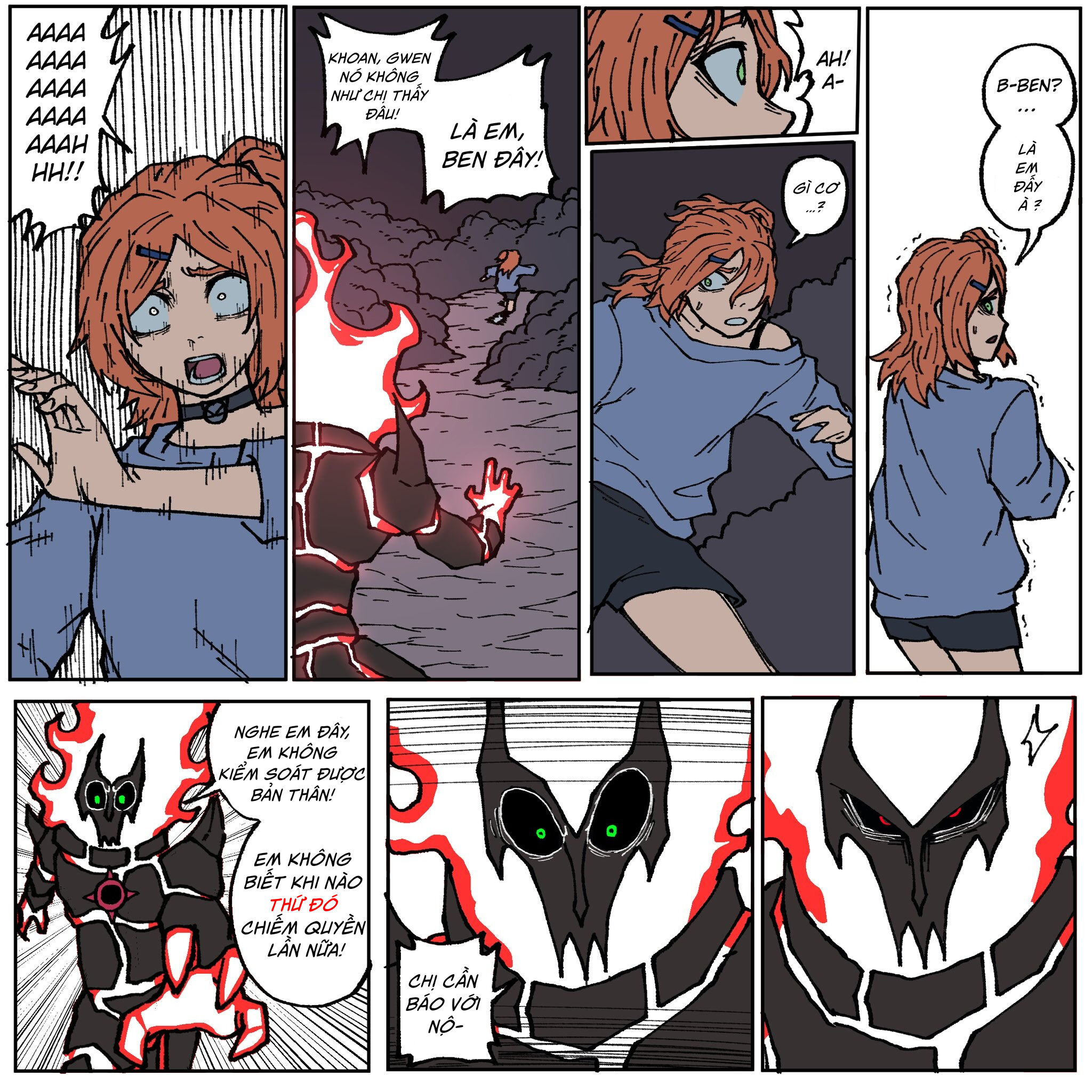 Xelutrix - Ben 10 fanmade comic Chapter 4 - Next Chapter 5