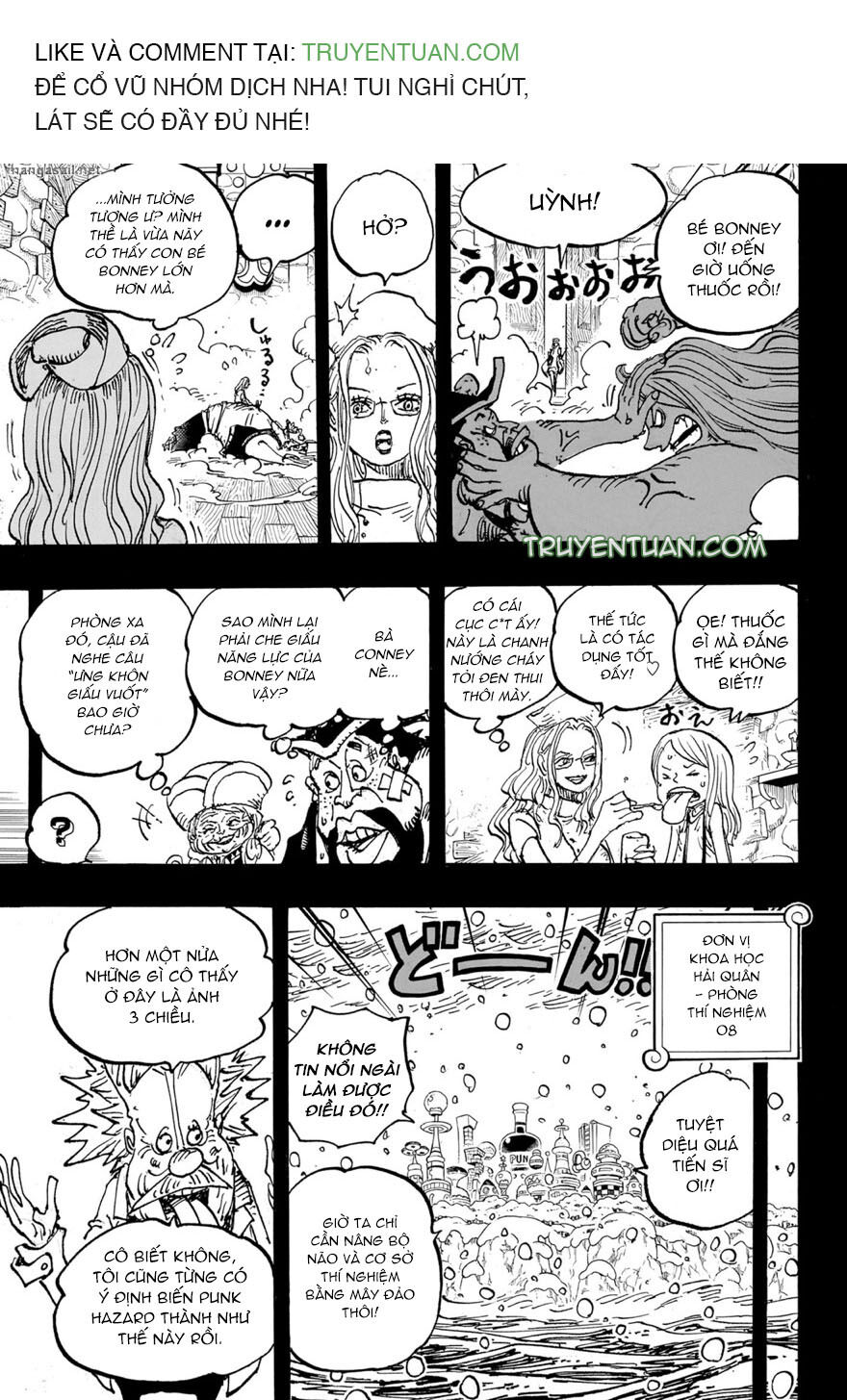 One Piece Chapter 1101 - Trang 2