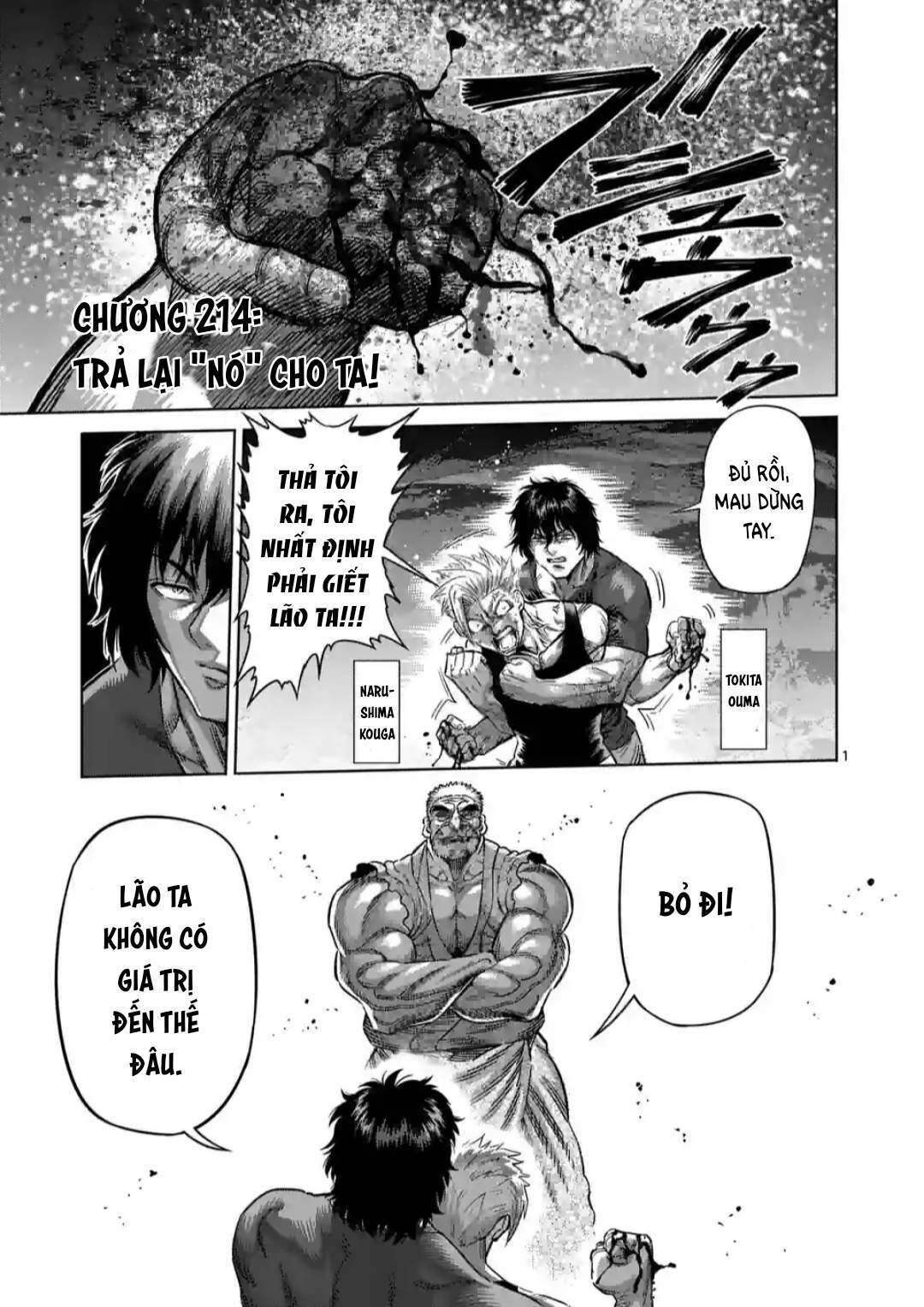 kengan omega Chapter 214 - Trang 2