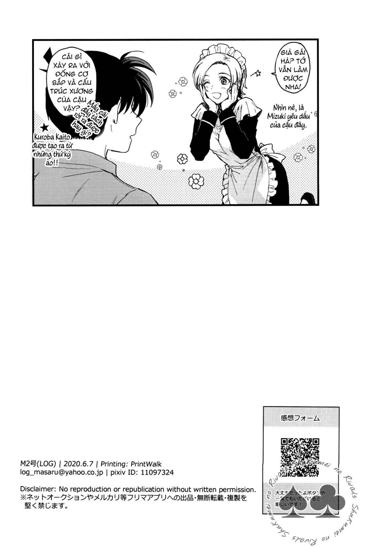 DJ Detective Conan Chapter 2 KaitoxShinichi - Trang 2