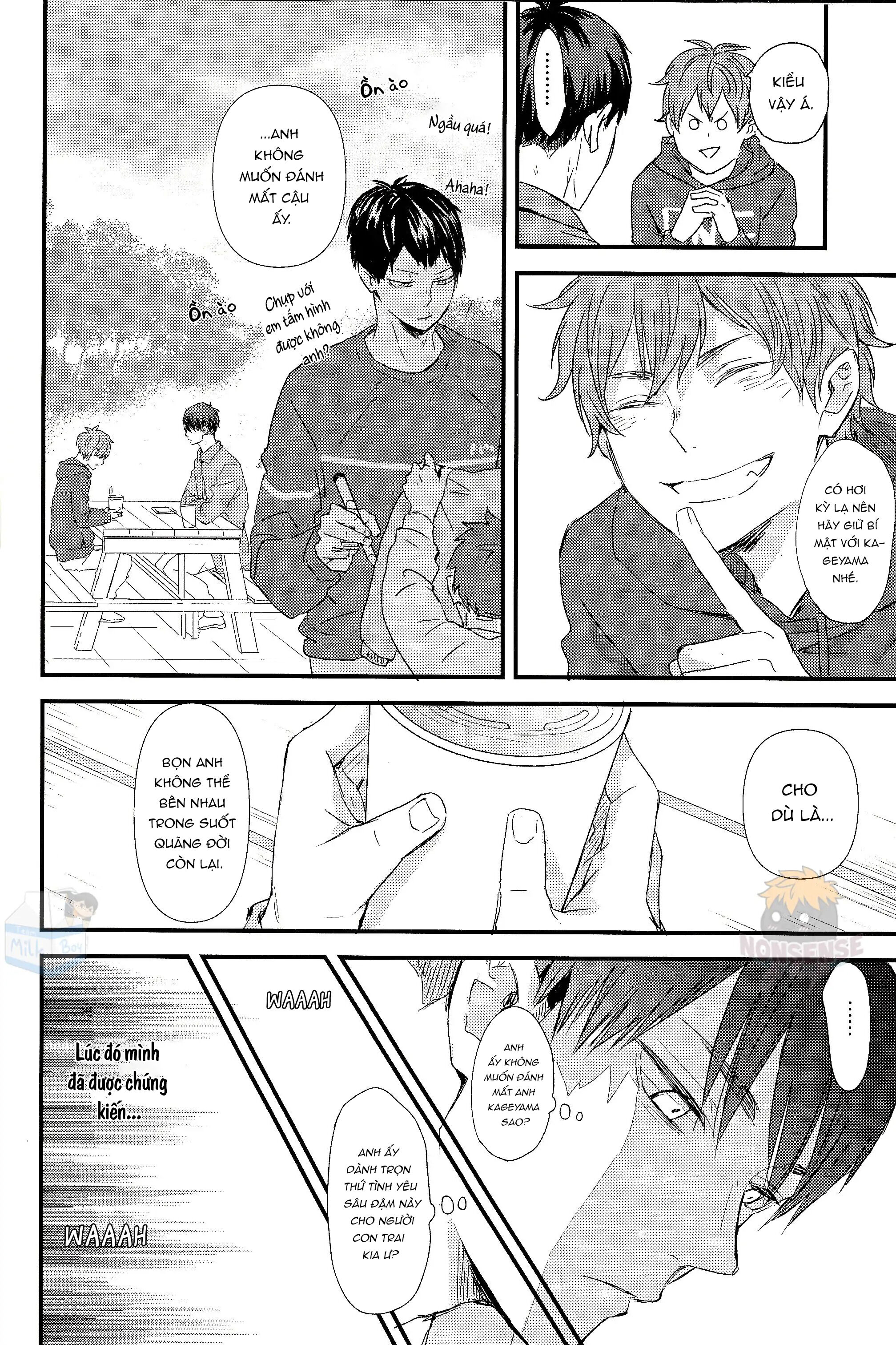 [KAGEHINA DOUJINSHI] - CÁ BƠI TRÊN TRỜI Chapter 2 - Trang 2