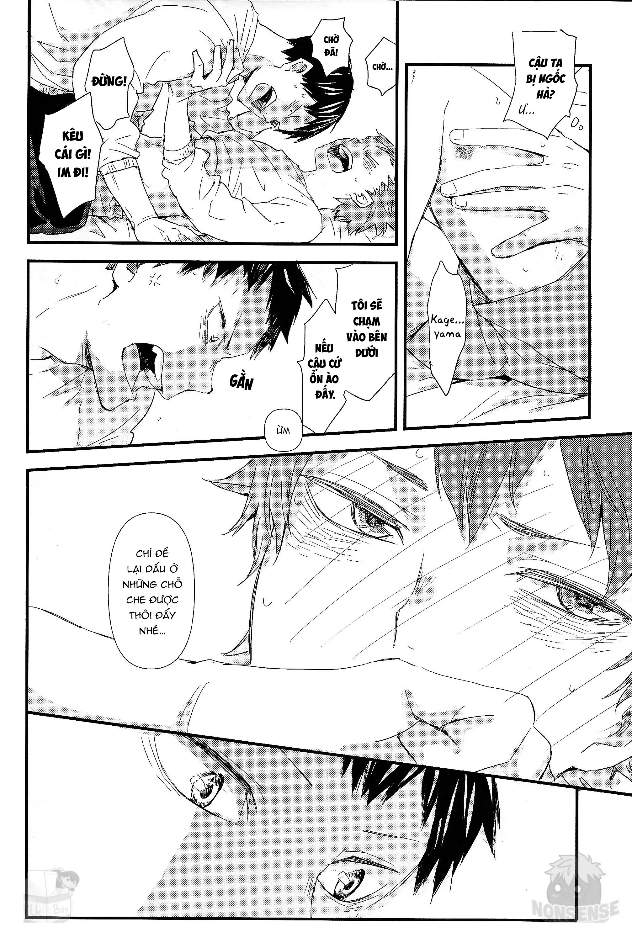 [KAGEHINA DOUJINSHI] - CÁ BƠI TRÊN TRỜI Chapter 2 - Trang 2