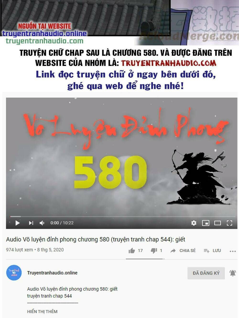 võ luyện đỉnh phong chapter 544 - Trang 2