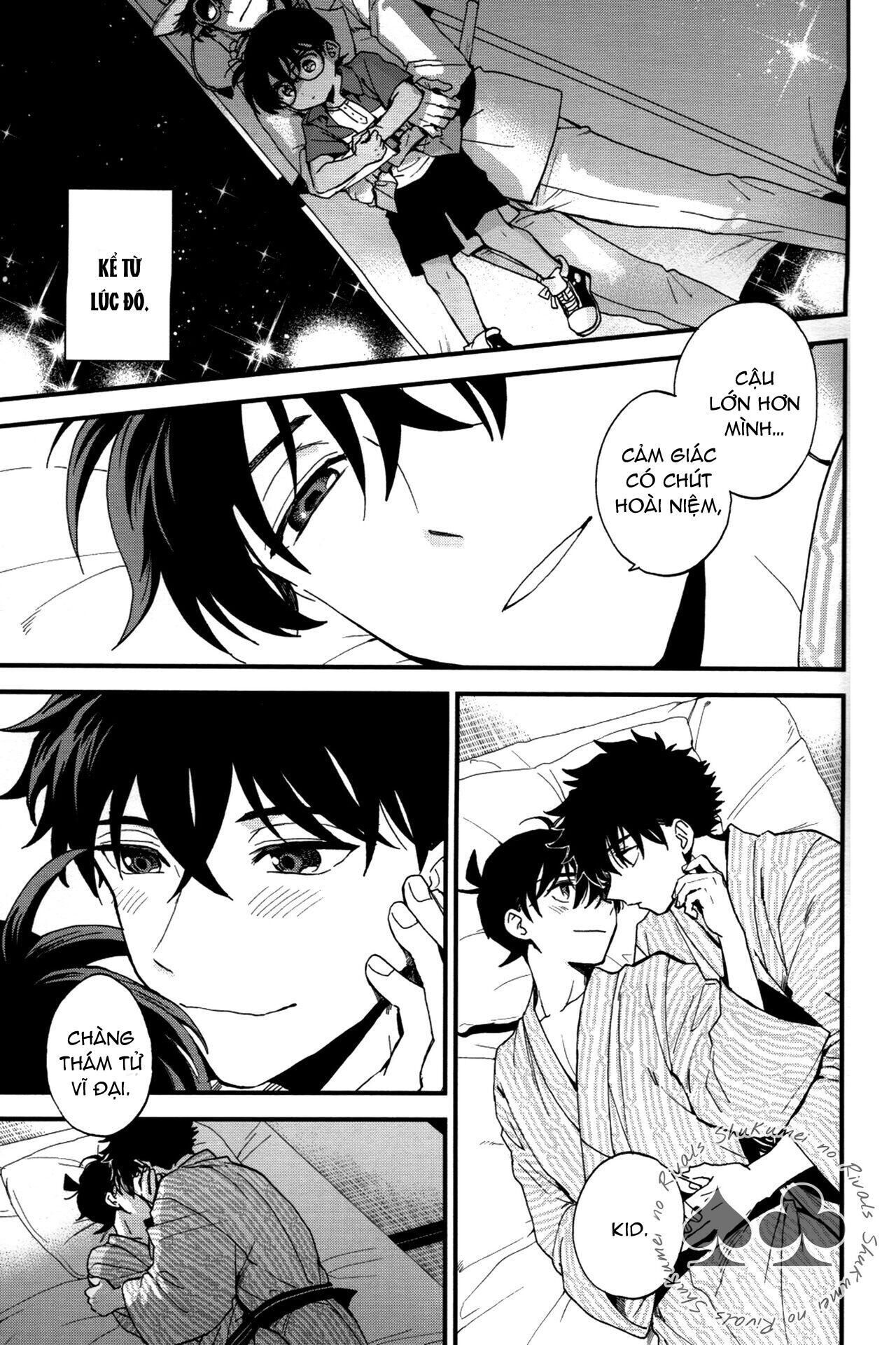 DJ Detective Conan Chapter 2 KaitoxShinichi - Trang 2