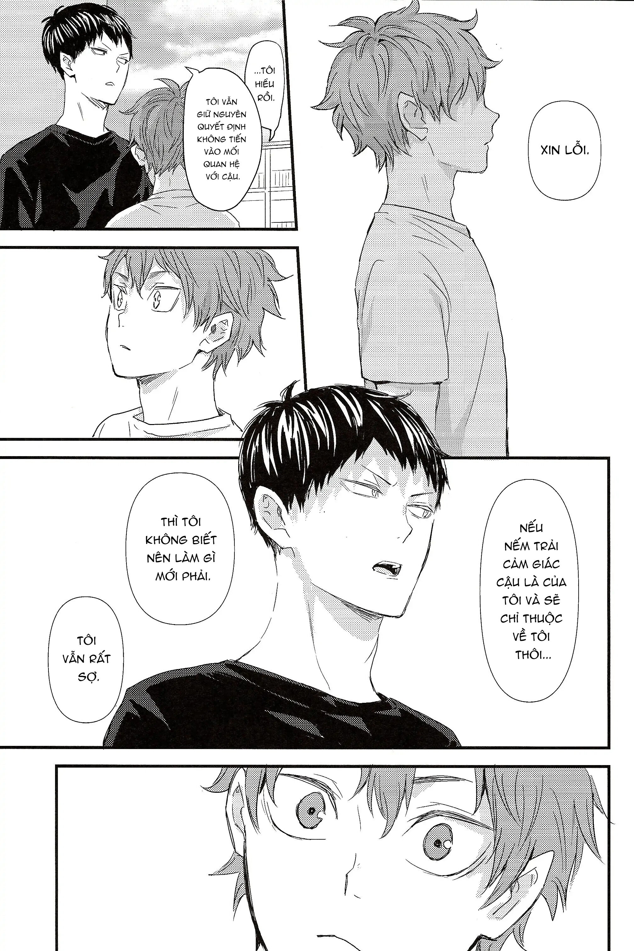 [KAGEHINA DOUJINSHI] - CÁ BƠI TRÊN TRỜI Chapter 2 - Trang 2