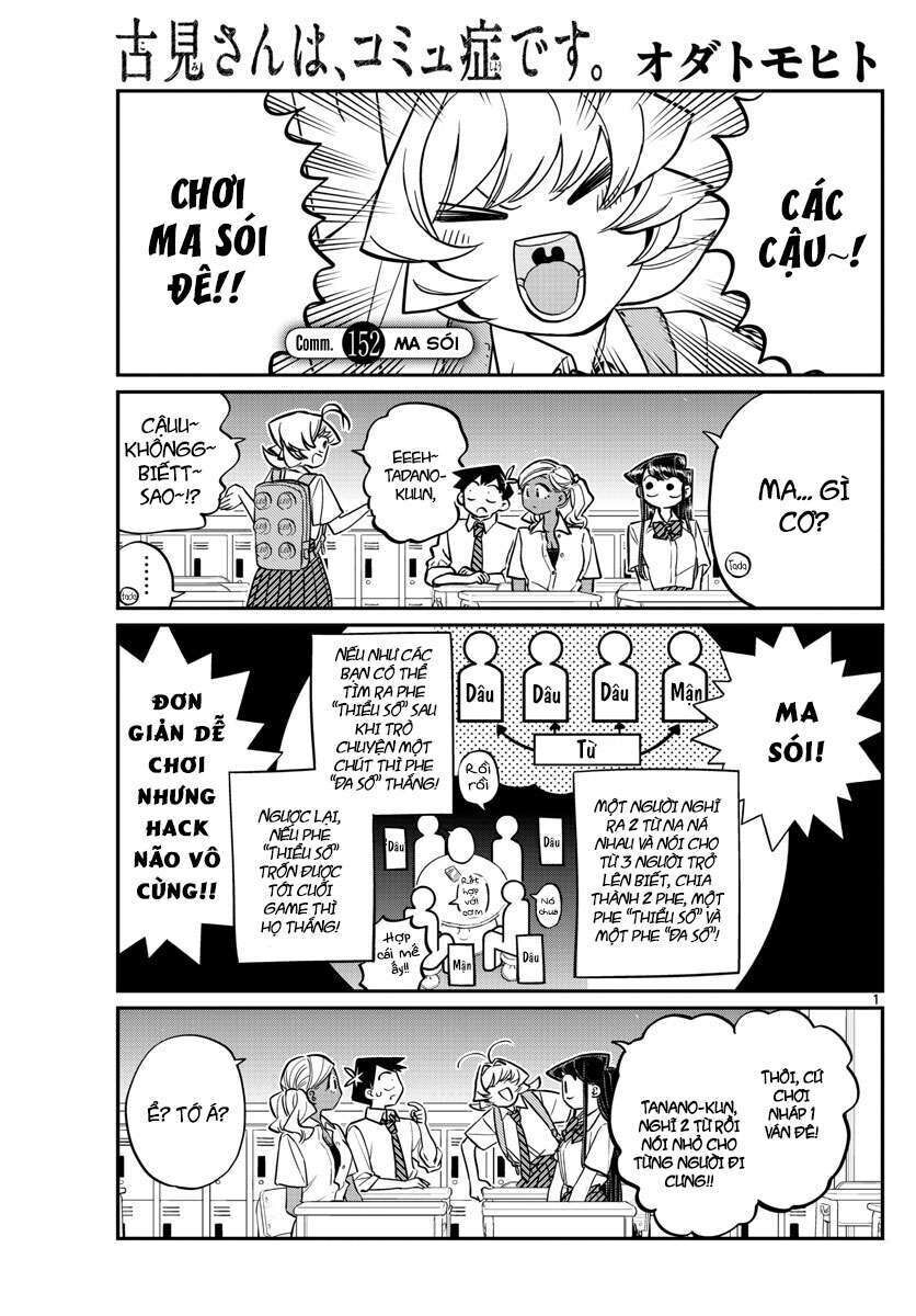 komi-san wa komyushou desu chapter 152 - Trang 1