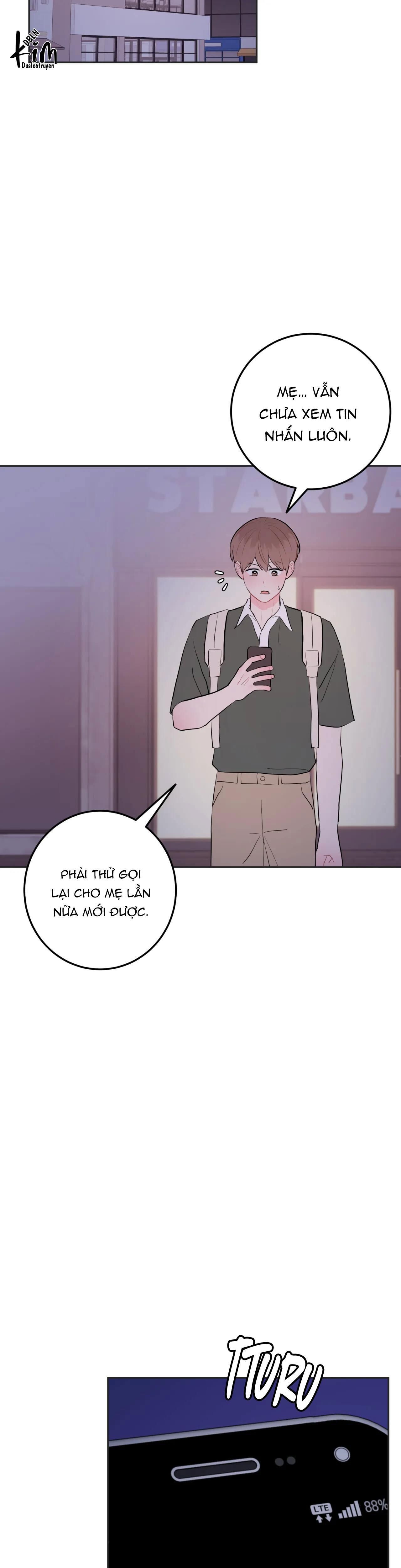 khoảng cách vượt qua giới hạn Chapter 56 - Trang 1