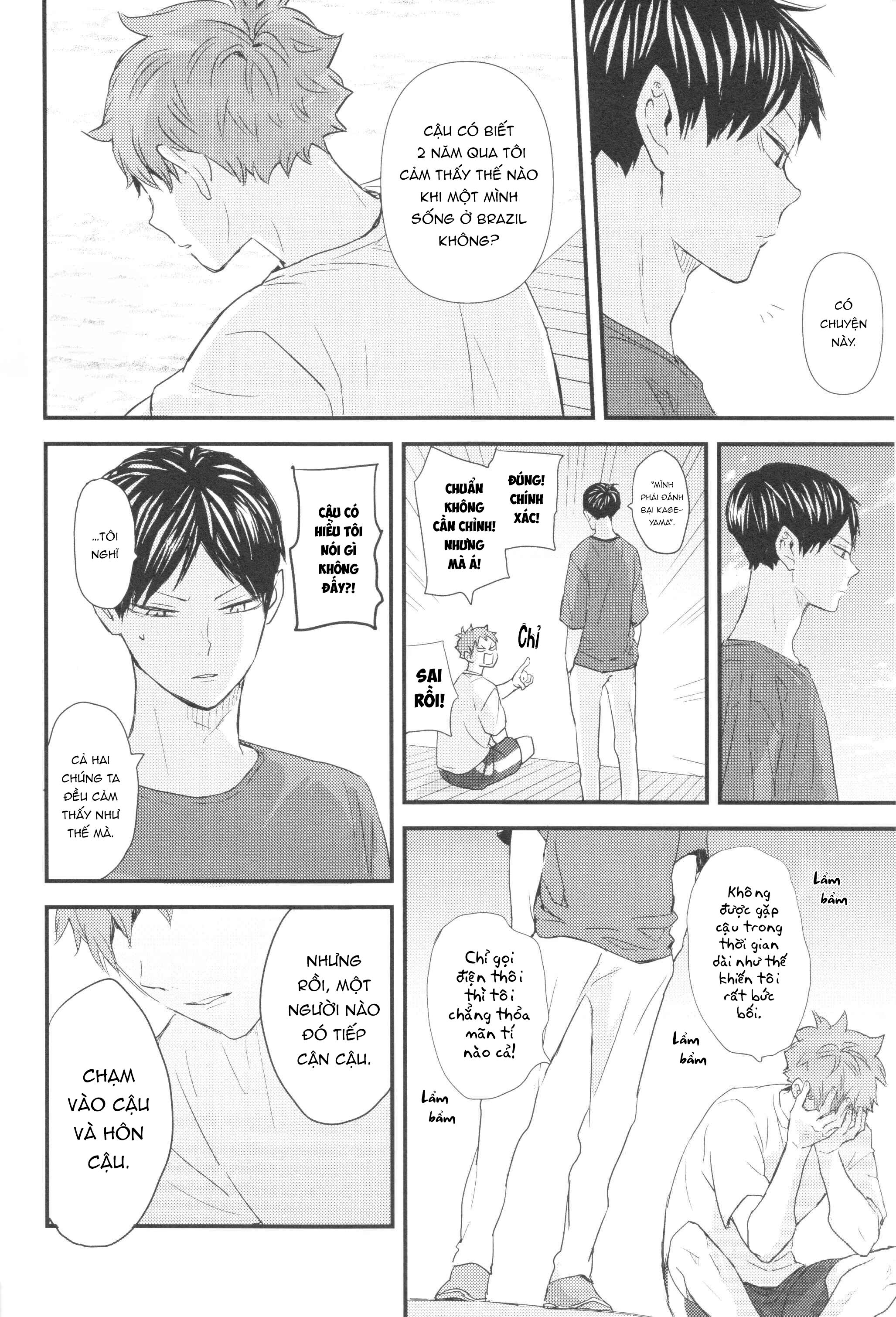 [KAGEHINA DOUJINSHI] - CÁ BƠI TRÊN TRỜI Chapter 4 - Next 