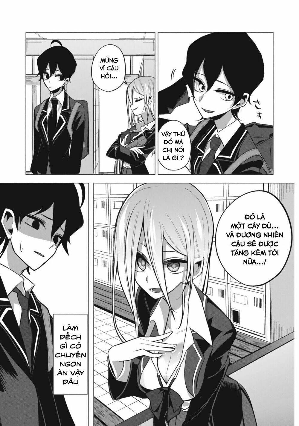 tình yêu của cô nàng lập dị mizuki-senpai chapter 3 - Trang 2