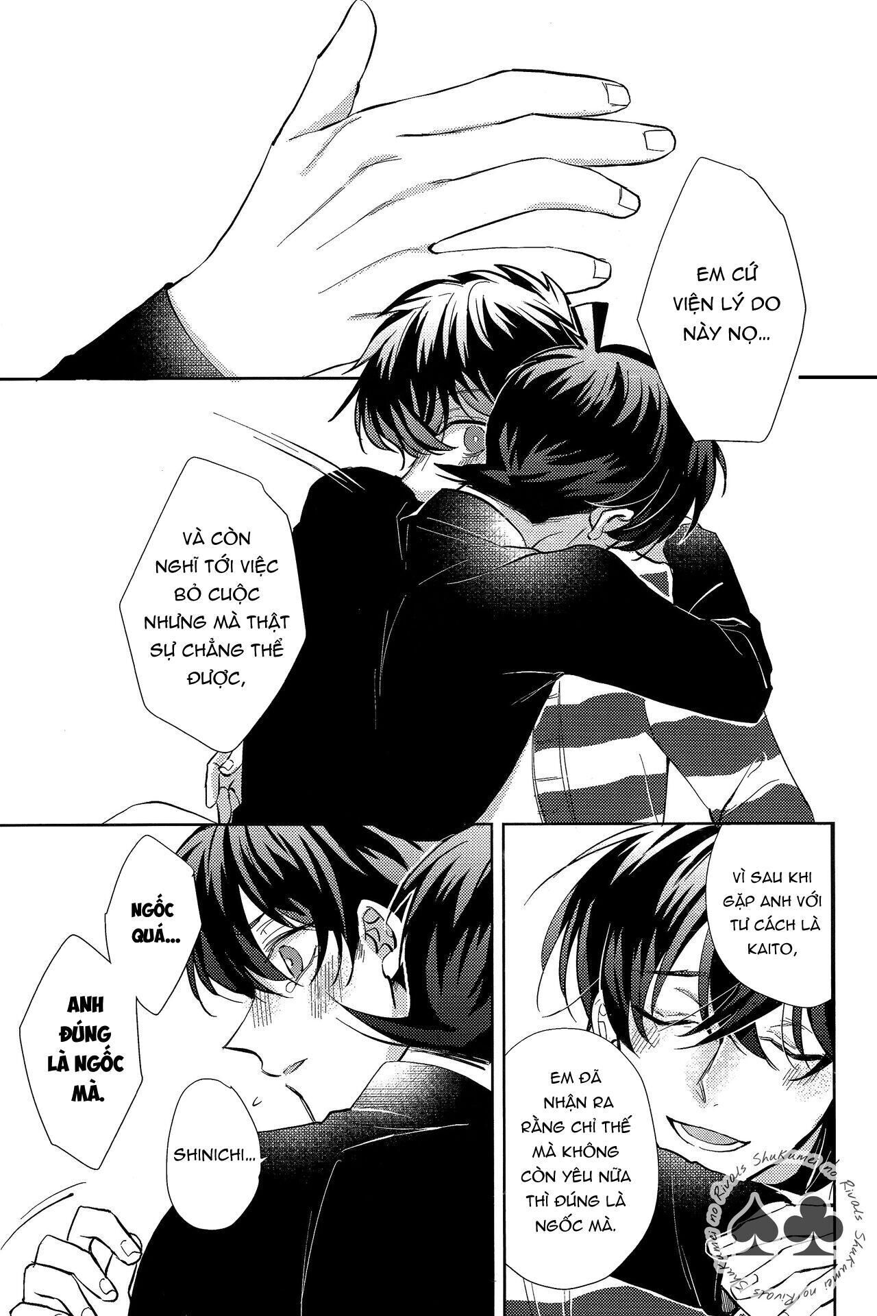 DJ Detective Conan Chapter 4 KidxShinichi - Trang 2