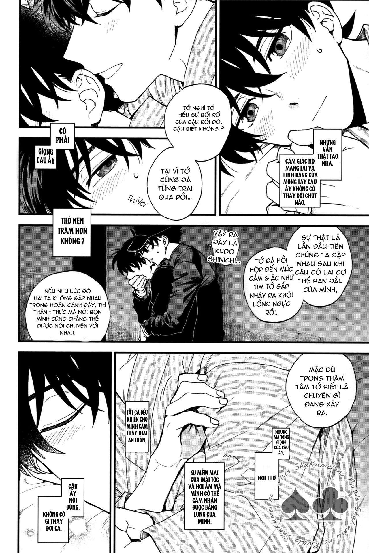 DJ Detective Conan Chapter 2 KaitoxShinichi - Trang 2