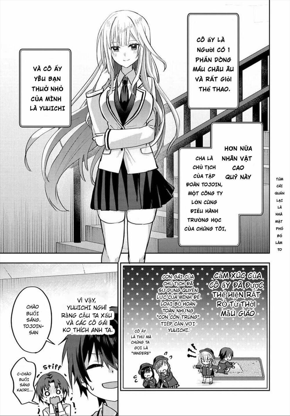 since i’ve entered the world of romantic comedy manga, i’ll do my best to make the losing heroine happy. chapter 3.1 - Trang 2