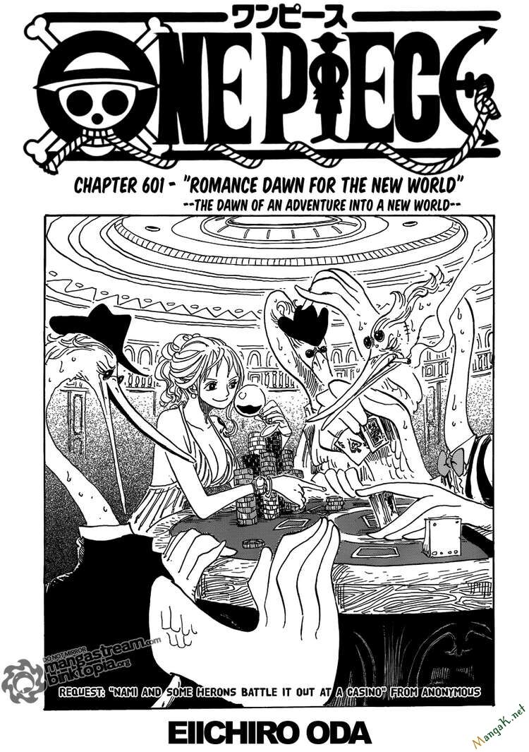 One Piece Chapter 601 - Next Chapter 602