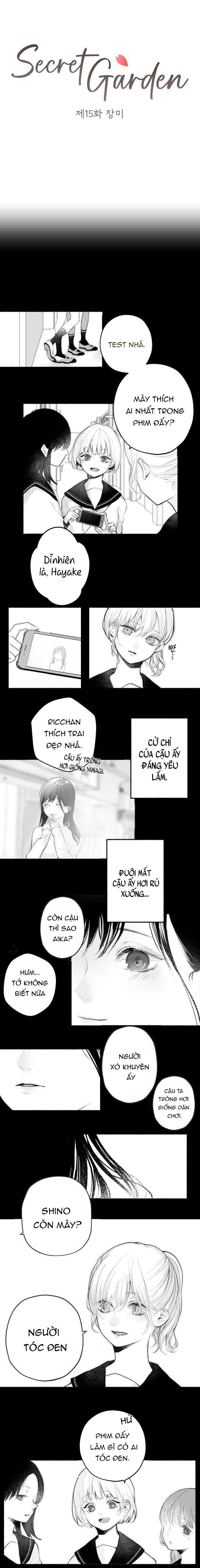 [HOÀN] Khu Vườn Bí Mật Chapter 15 Chap 15 - Next Chapter 16 Chap 16