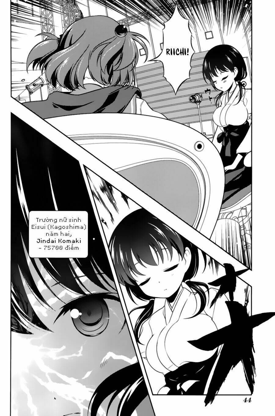 saki chapter 74: chúa quỷ - Trang 2