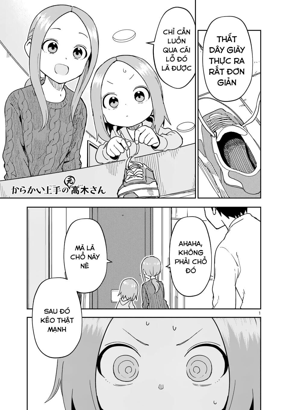 Karakai Jouzu no (Moto) Takagi-san Chapter 304 - Trang 1