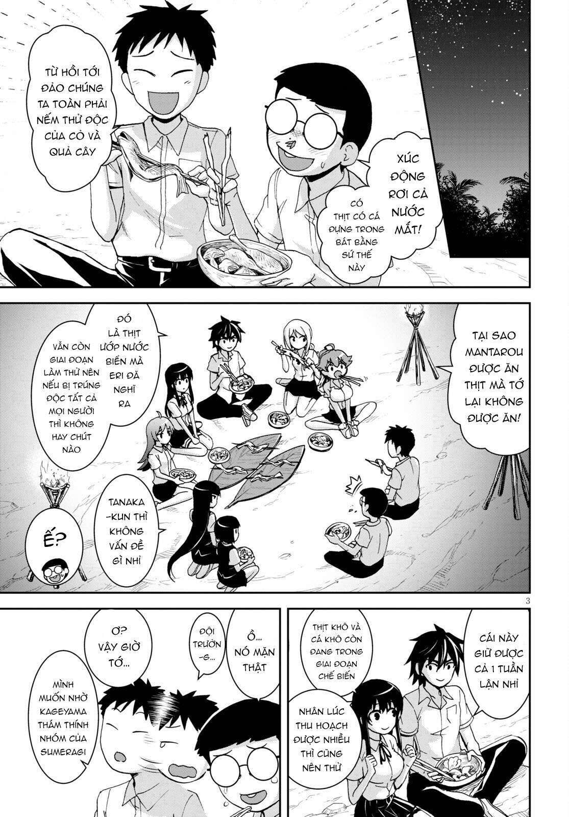 Isekai Yurutto Survival Seikatsu: Gakkou No Minna To Isekai No Mujintou Ni Tenishitakedo Ore Dake Rakushou Desu Chapter 14 - Trang 2