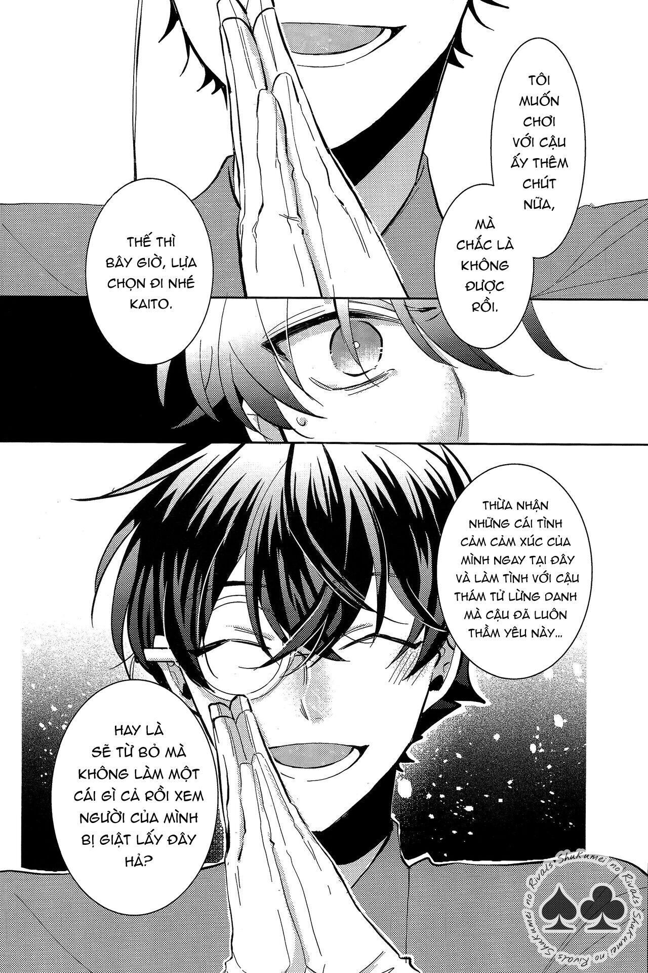 DJ Detective Conan Chapter 4 KidxShinichi - Trang 2