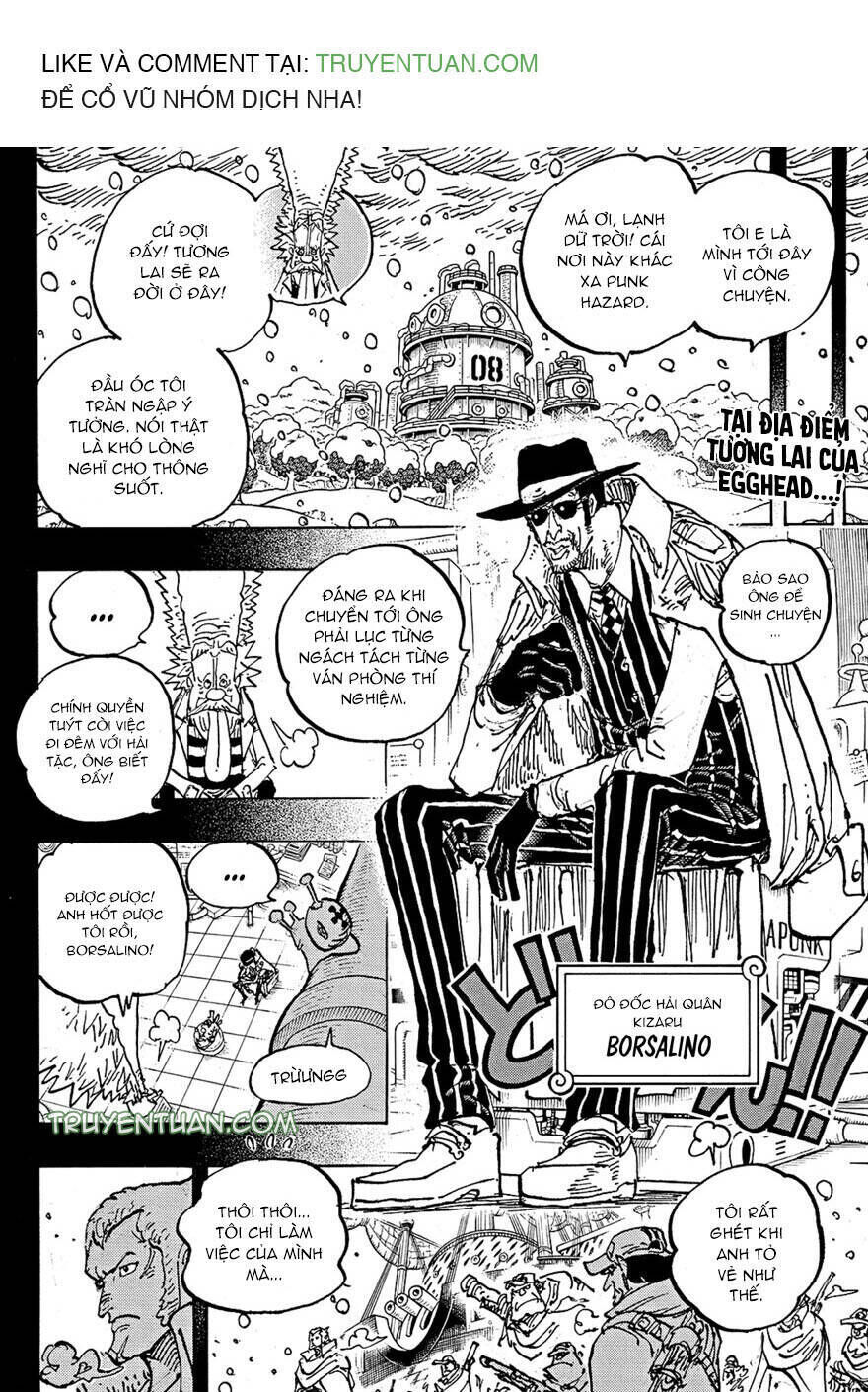 One Piece Chapter 1100 - Trang 2