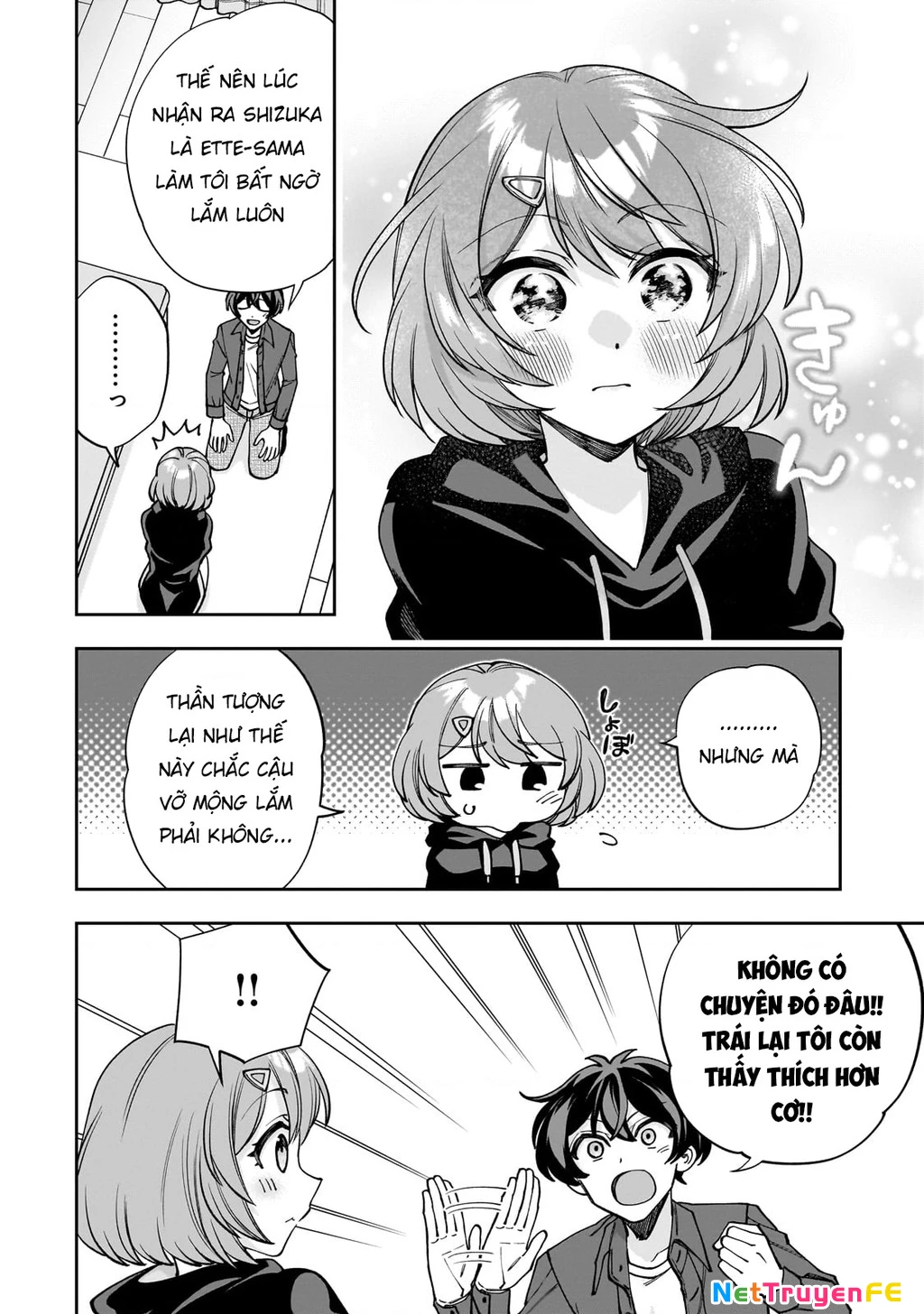 Net no "Oshi" to Real no "Oshi" ga Tonari ni Hikkoshite Kita Chapter 1 - Trang 2